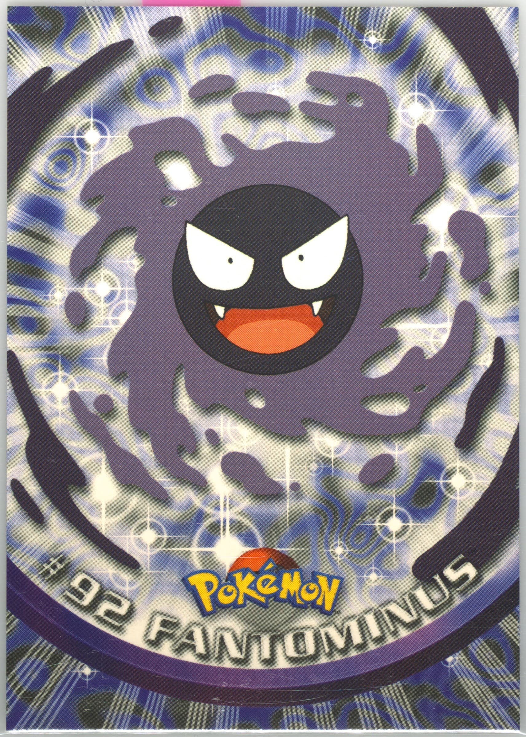 Fantominus French (92) 2000 Topps Pokemon TV Animation Series 2