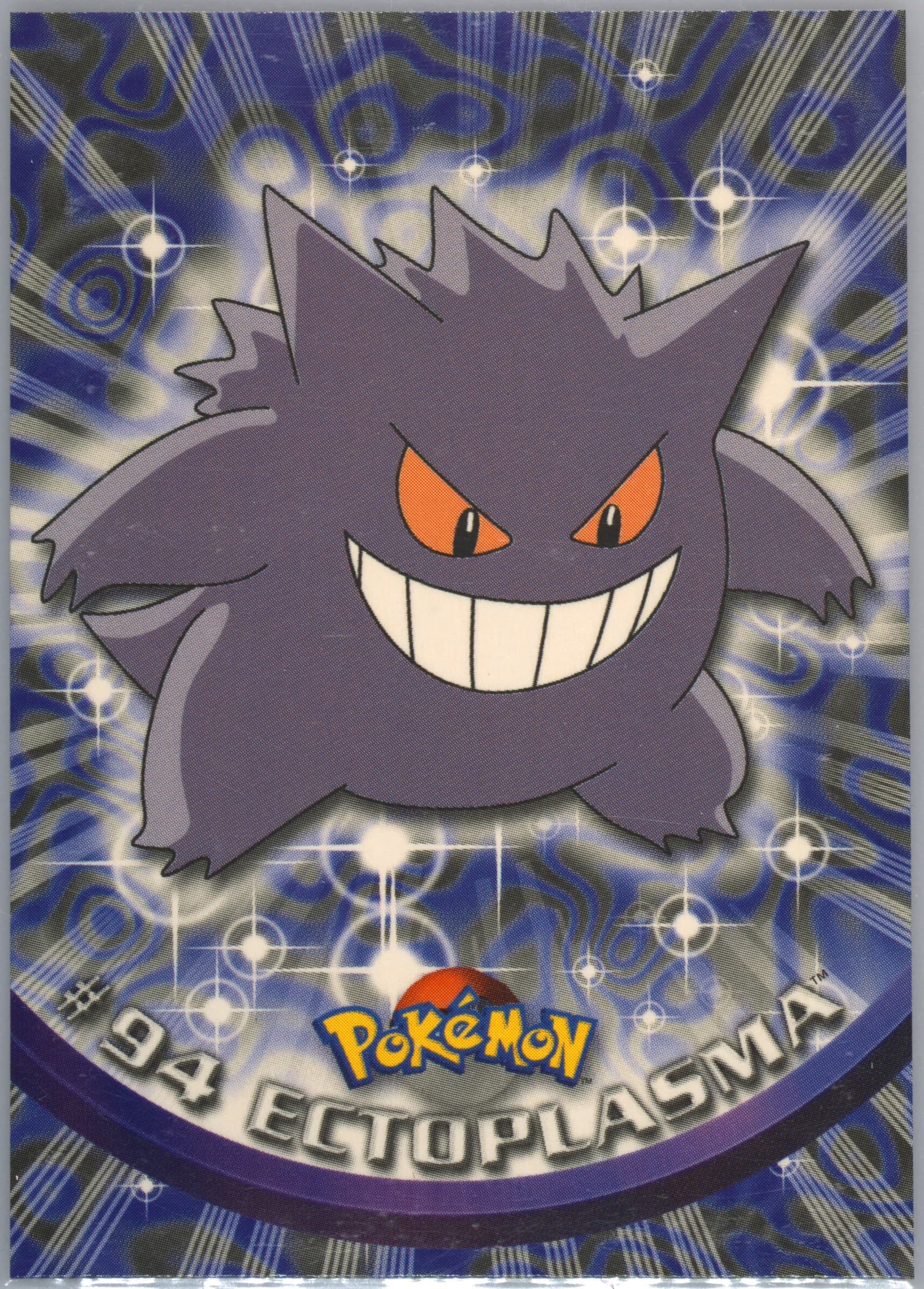 Ectoplasma French (94) 2000 Topps Pokemon TV Animation Series 2