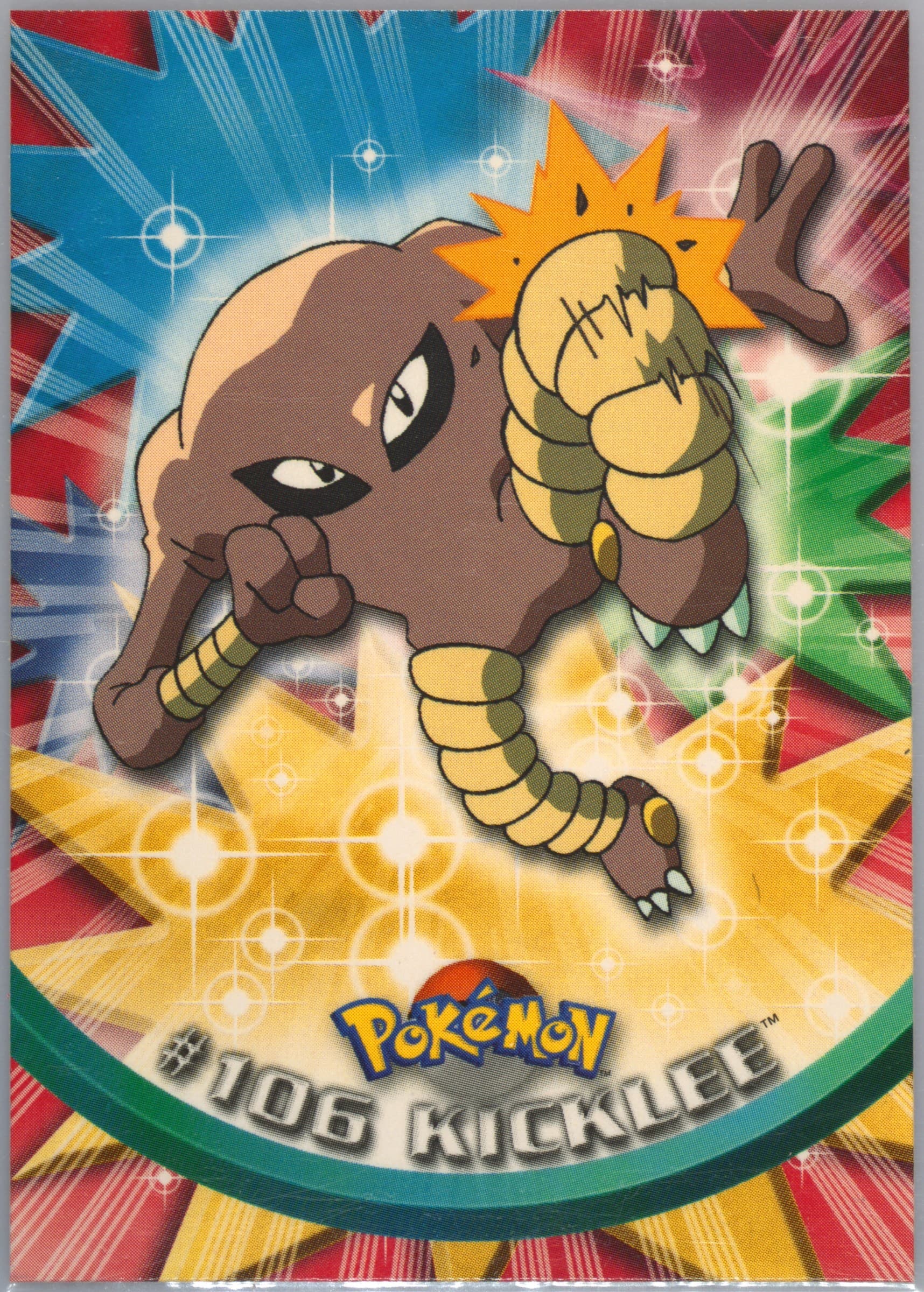 Kicklee French (106) 2000 Topps Pokemon TV Animation Series 2