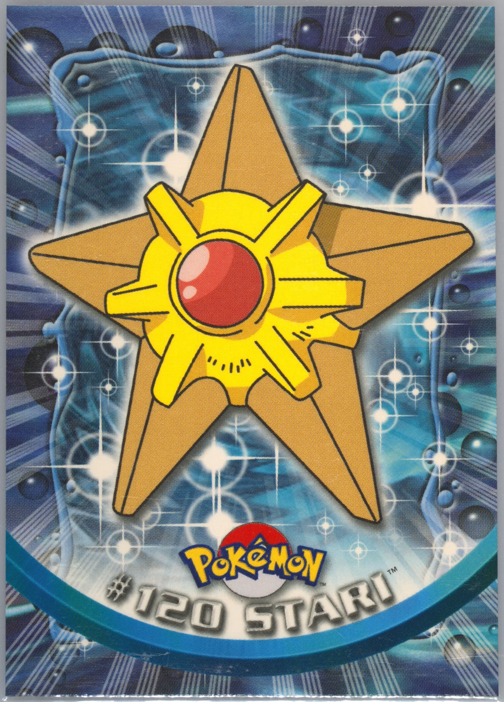 Stari French (120) 2000 Topps Pokemon TV Animation Series 3