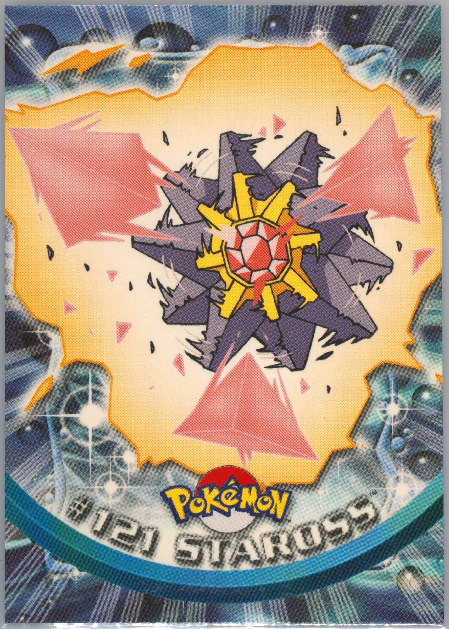 Staross French (121) 2000 Topps Pokemon TV Animation Series 3