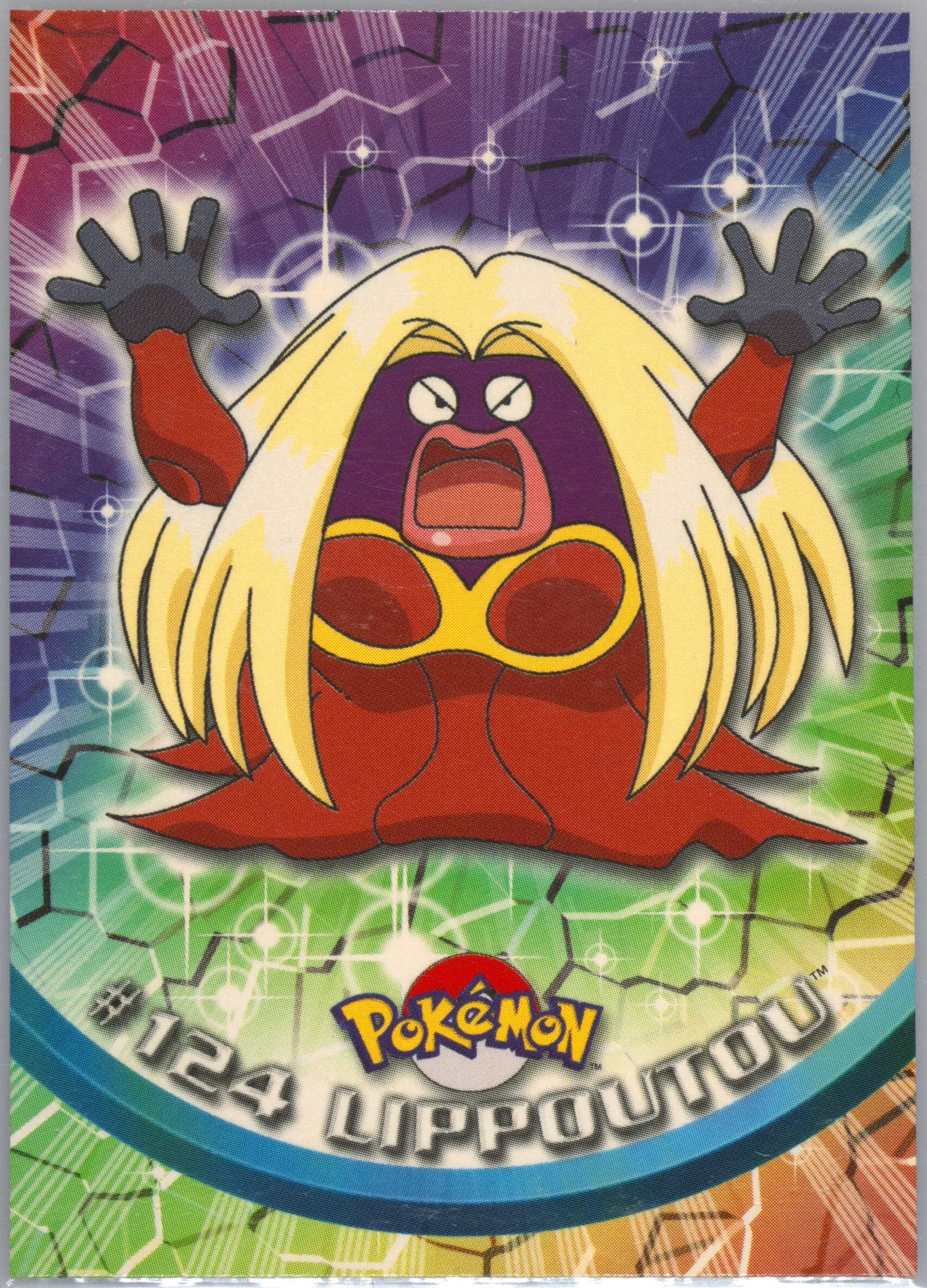 Lippoutou French (124) 2000 Topps Pokemon TV Animation Series 3