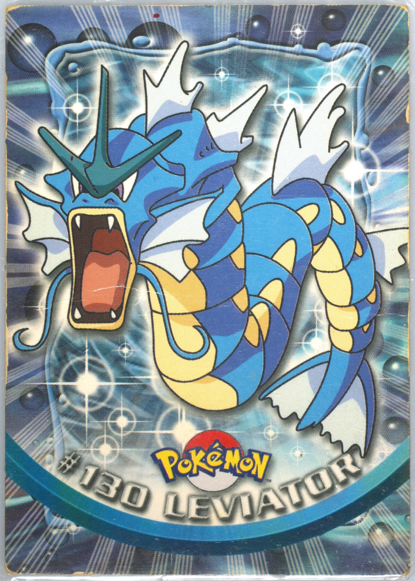Leviator French (130) 2000 Topps Pokemon TV Animation Series 3