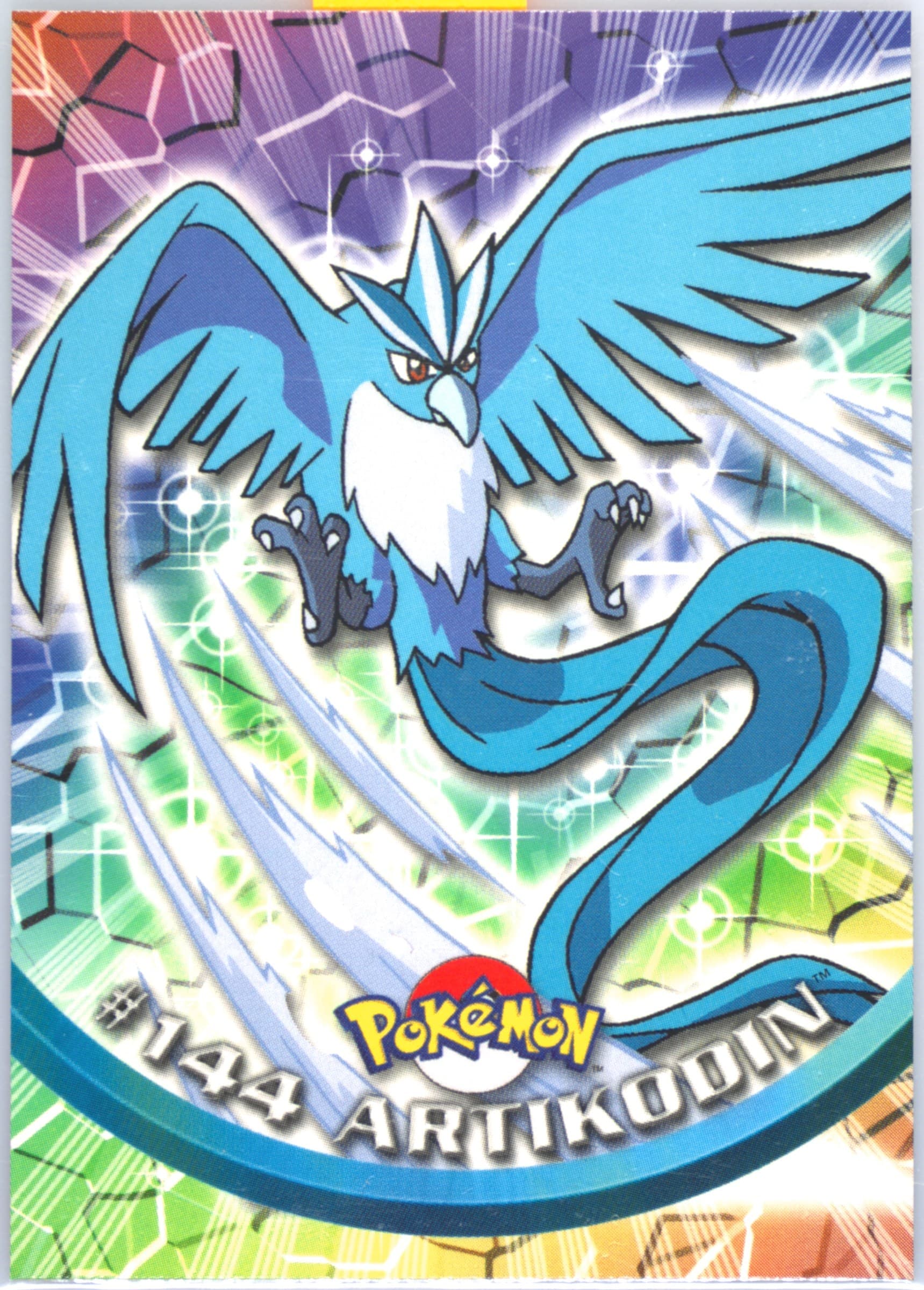 Artikodin French (144) 2000 Topps Pokemon TV Animation Series 3