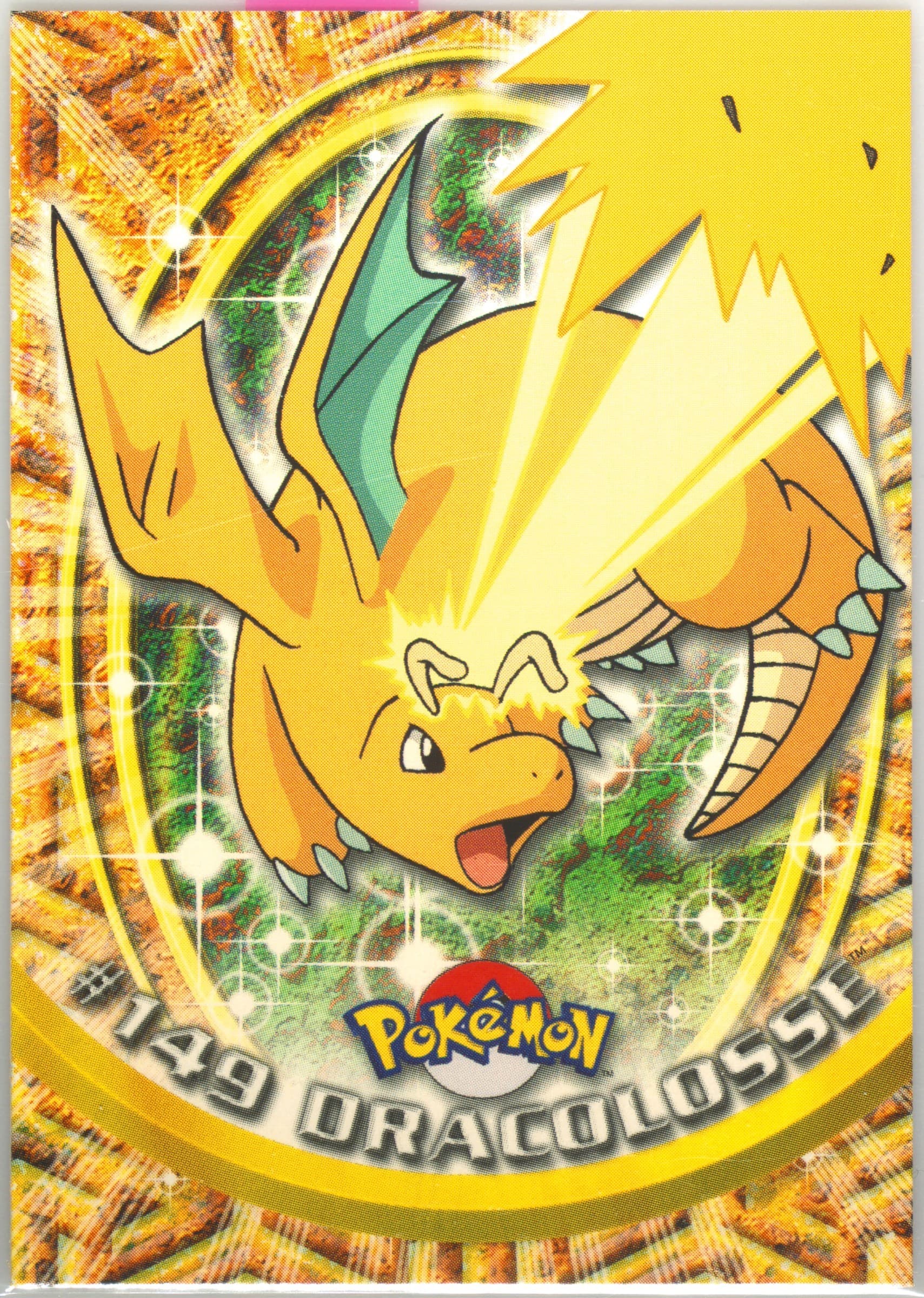 Dracolosse French (149) 2000 Topps Pokemon TV Animation Series 3
