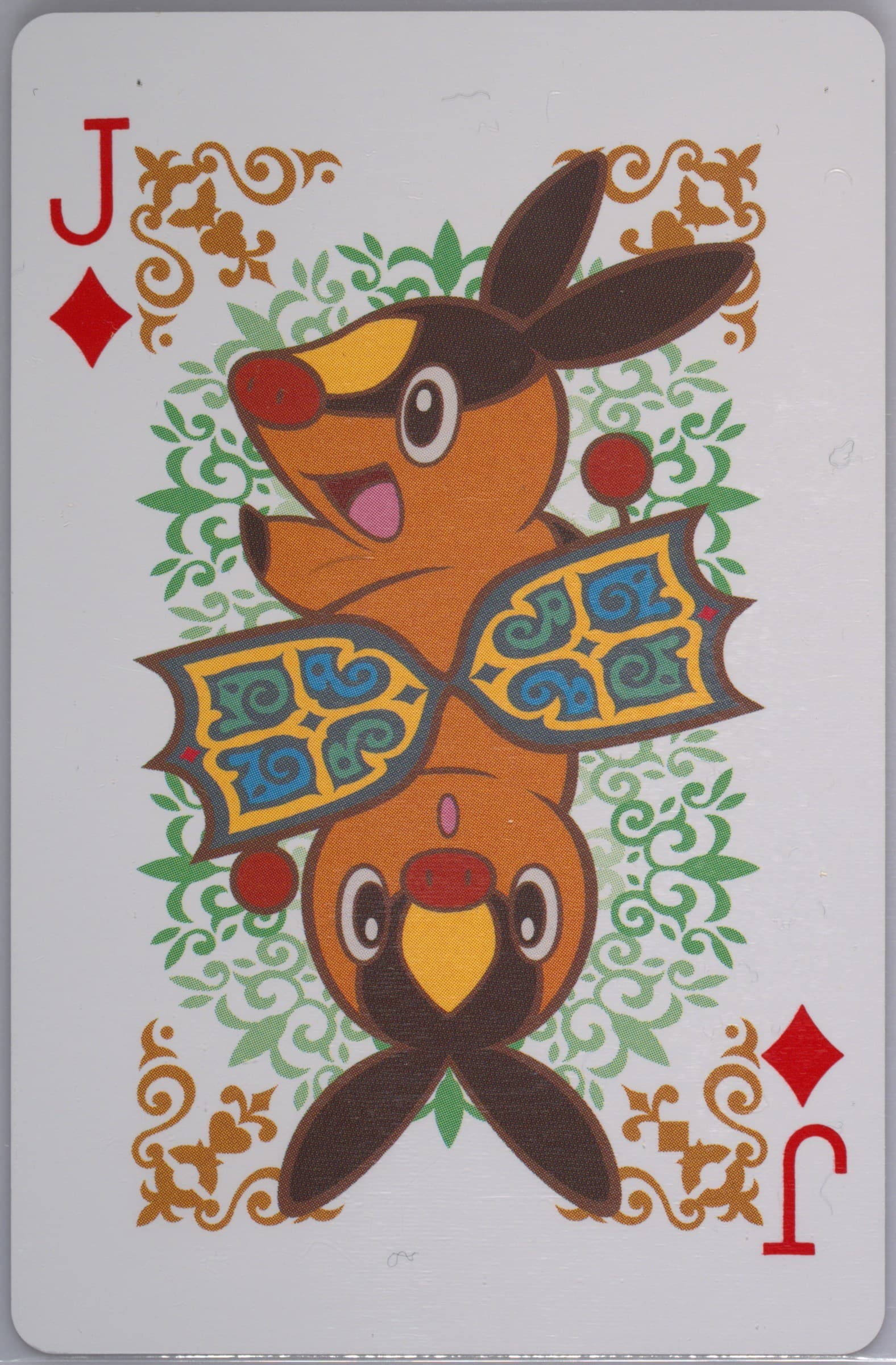 Jack of Diamonds Tepig 2011 Pokemon Center Osaka Reopening Playing Cards