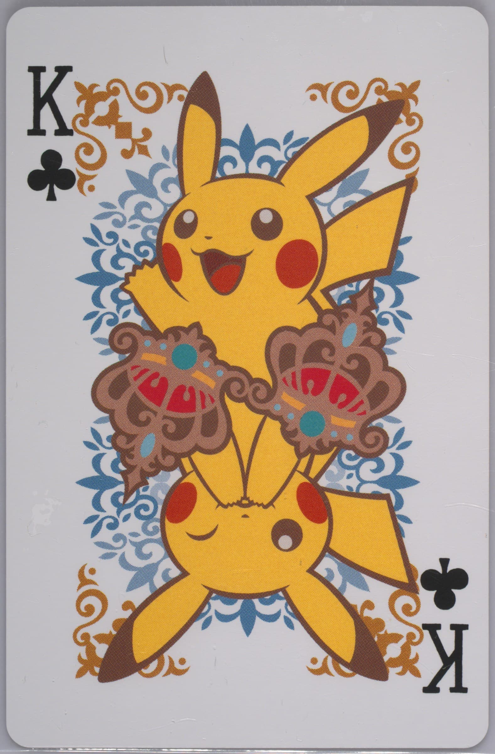 King of Clubs Pikachu 2011 Pokemon Center Osaka Reopening Playing Cards