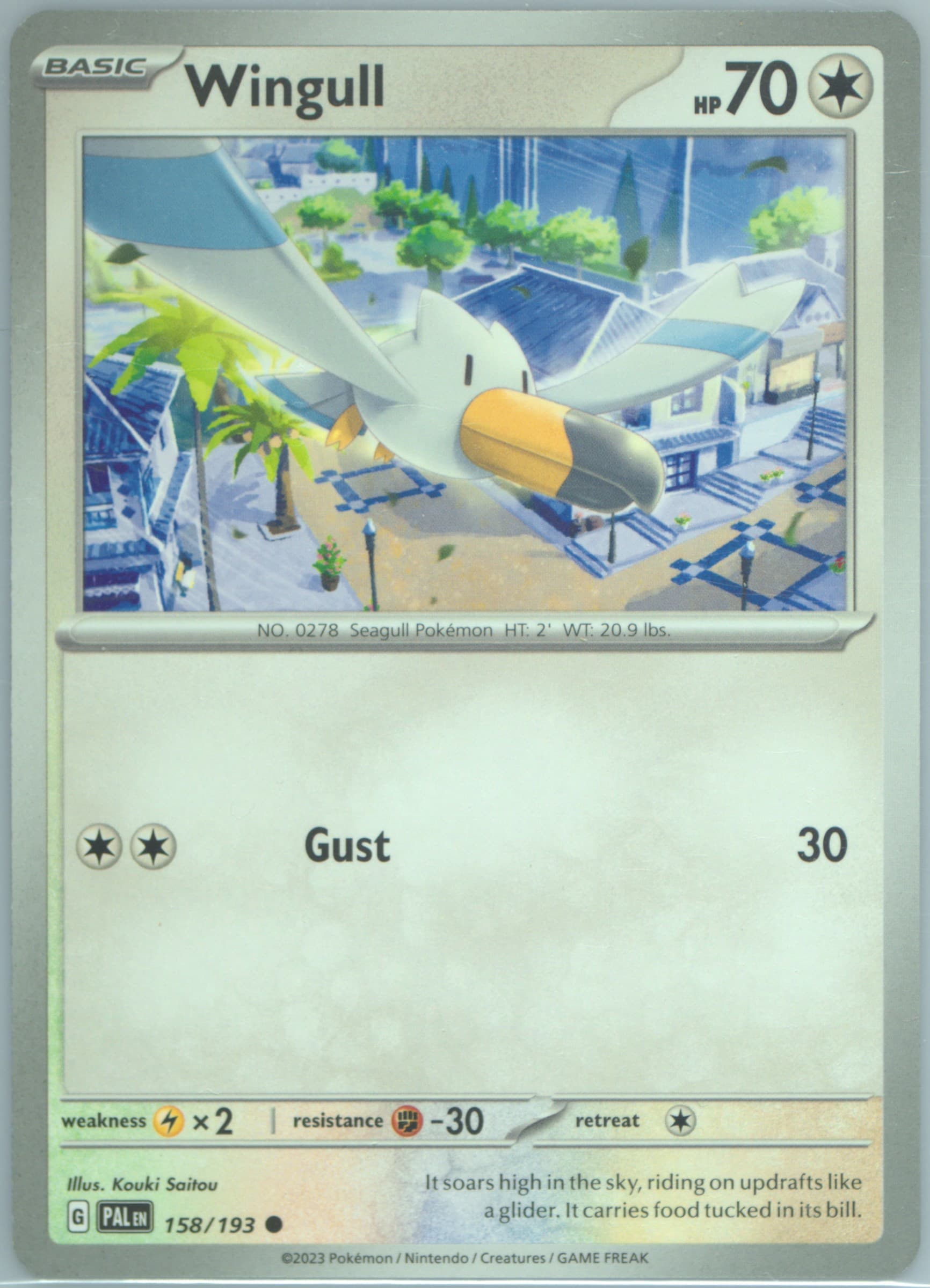 Wingull (158) 2023 Pokemon Pal EN-Paldea Evolved