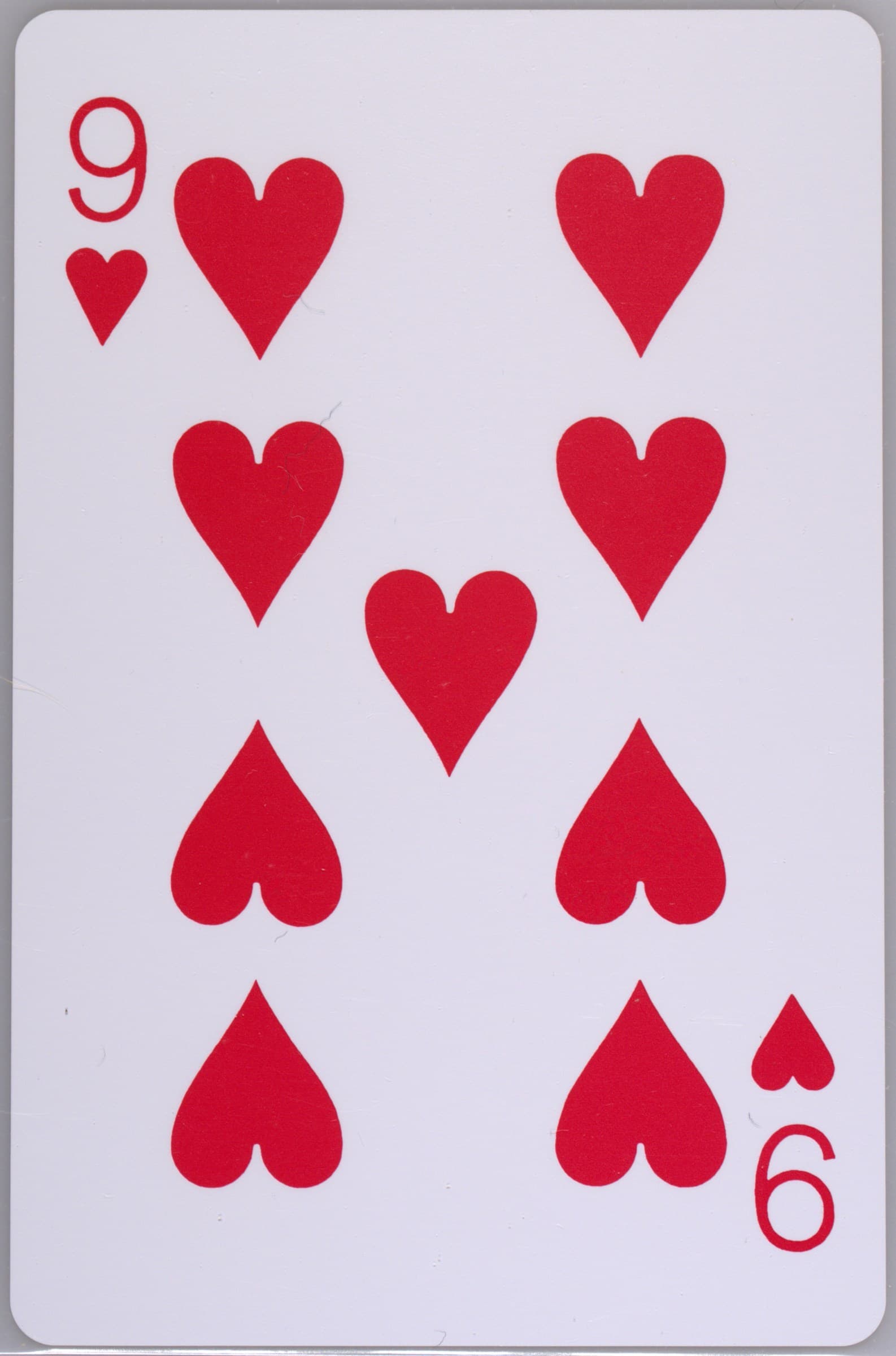 9 of Hearts 2016 Pokemon Playing Cards Mario Pikachu