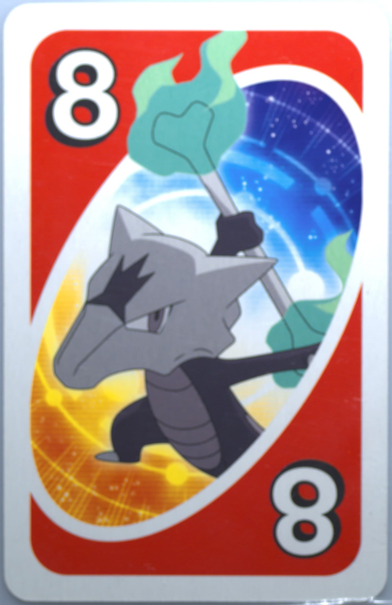 Alolan Marowak Japanese Back-Red-#8 2017 Uno Pokemon Sun & Moon