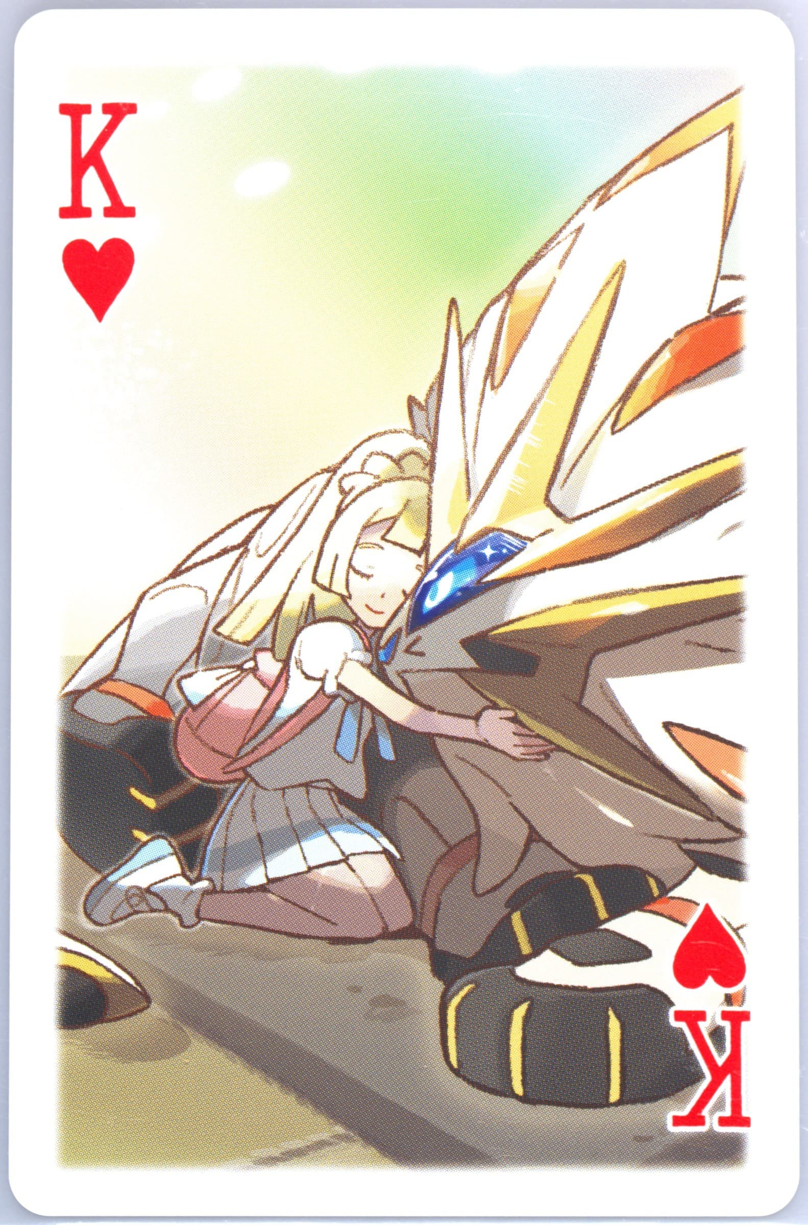 King of Hearts Lillie & Solgaleo 2017 Pokemon Playing Cards Lillie, Gladion & Lusamine