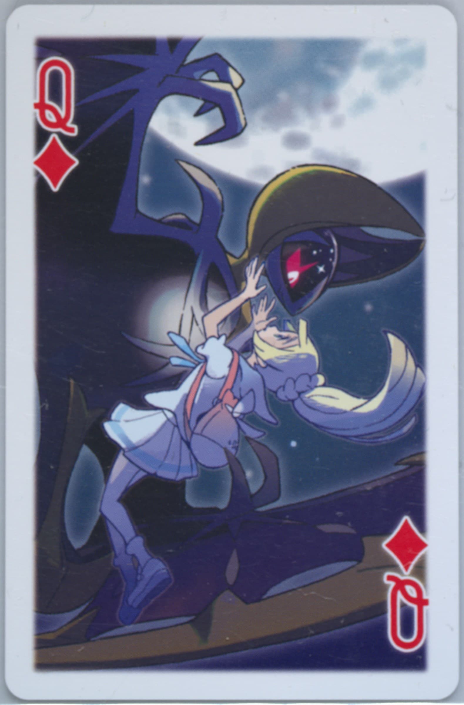 Queen of Diamonds Lillie & Lunala 2017 Pokemon Playing Cards Lillie, Gladion & Lusamine