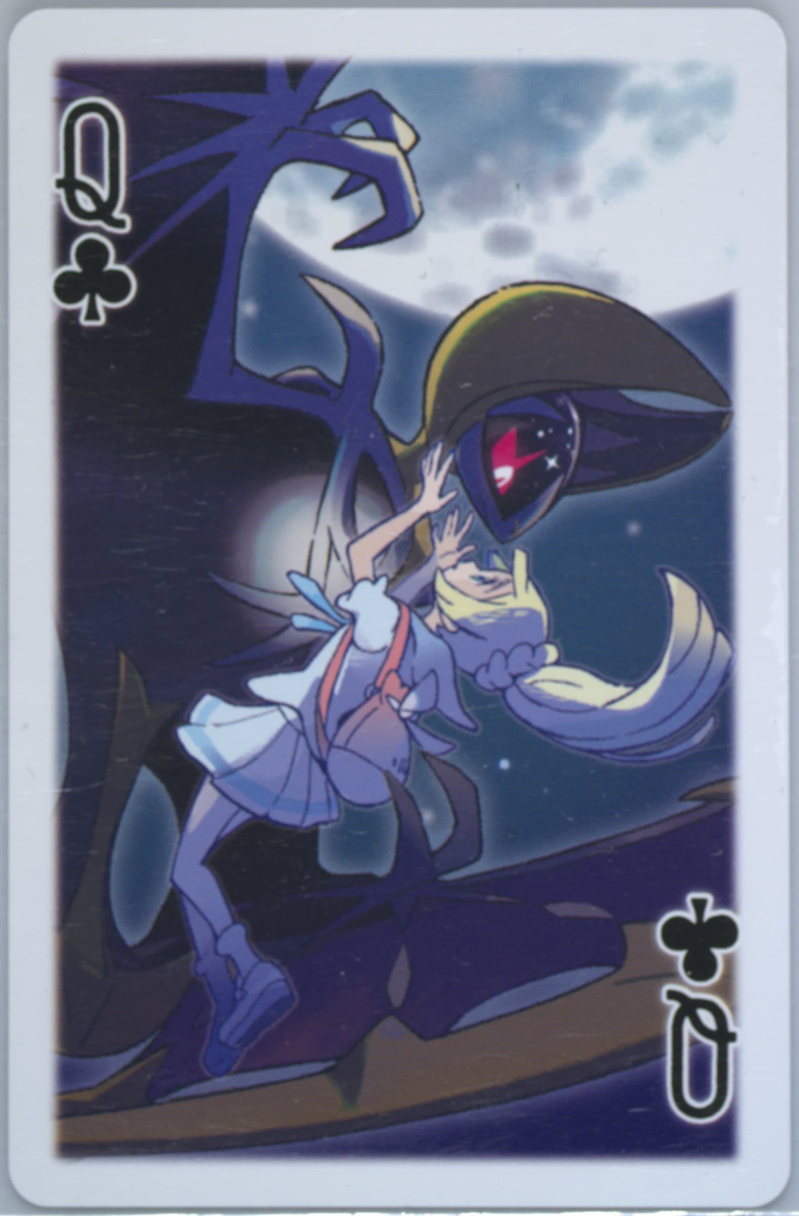 Queen of Clubs Lillie & Lunala 2017 Pokemon Playing Cards Lillie, Gladion & Lusamine