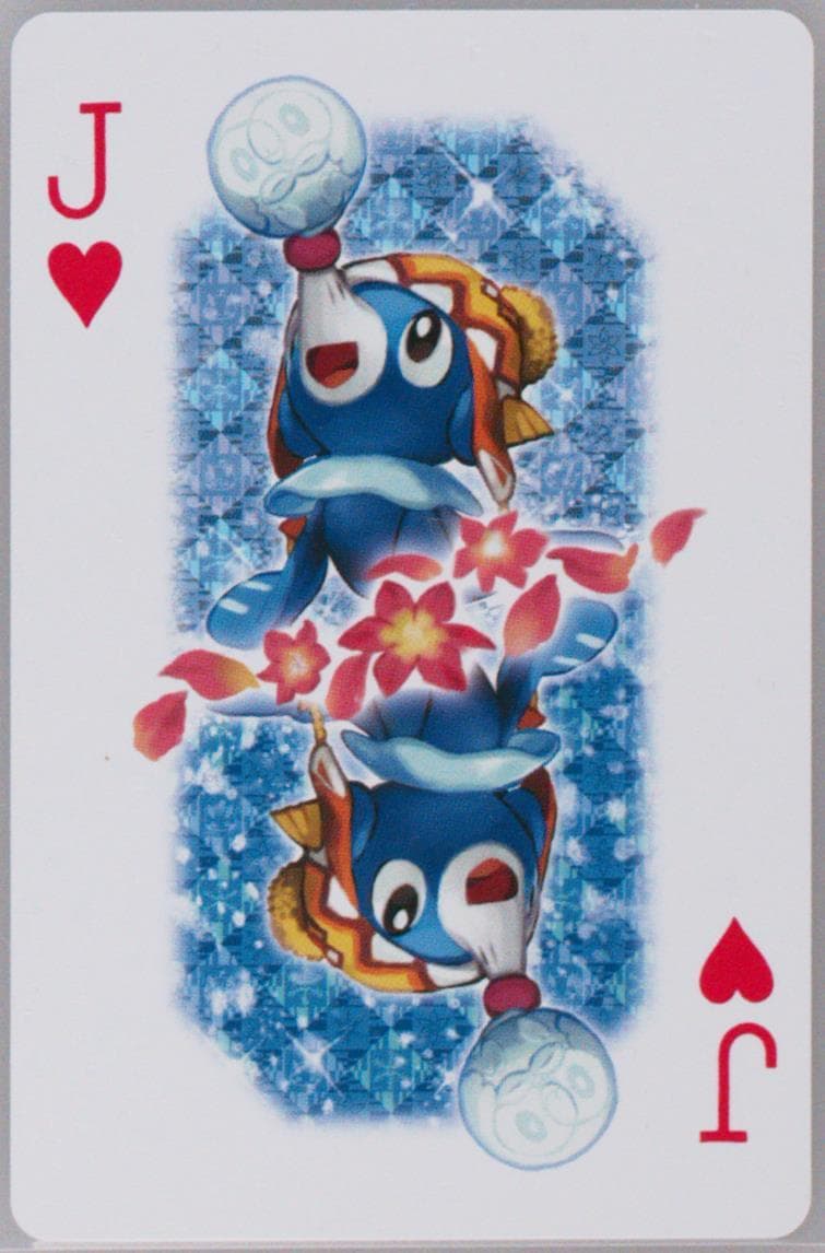 Jack of Hearts Popplio 2016 Pokemon Center Sapporo Playing Cards