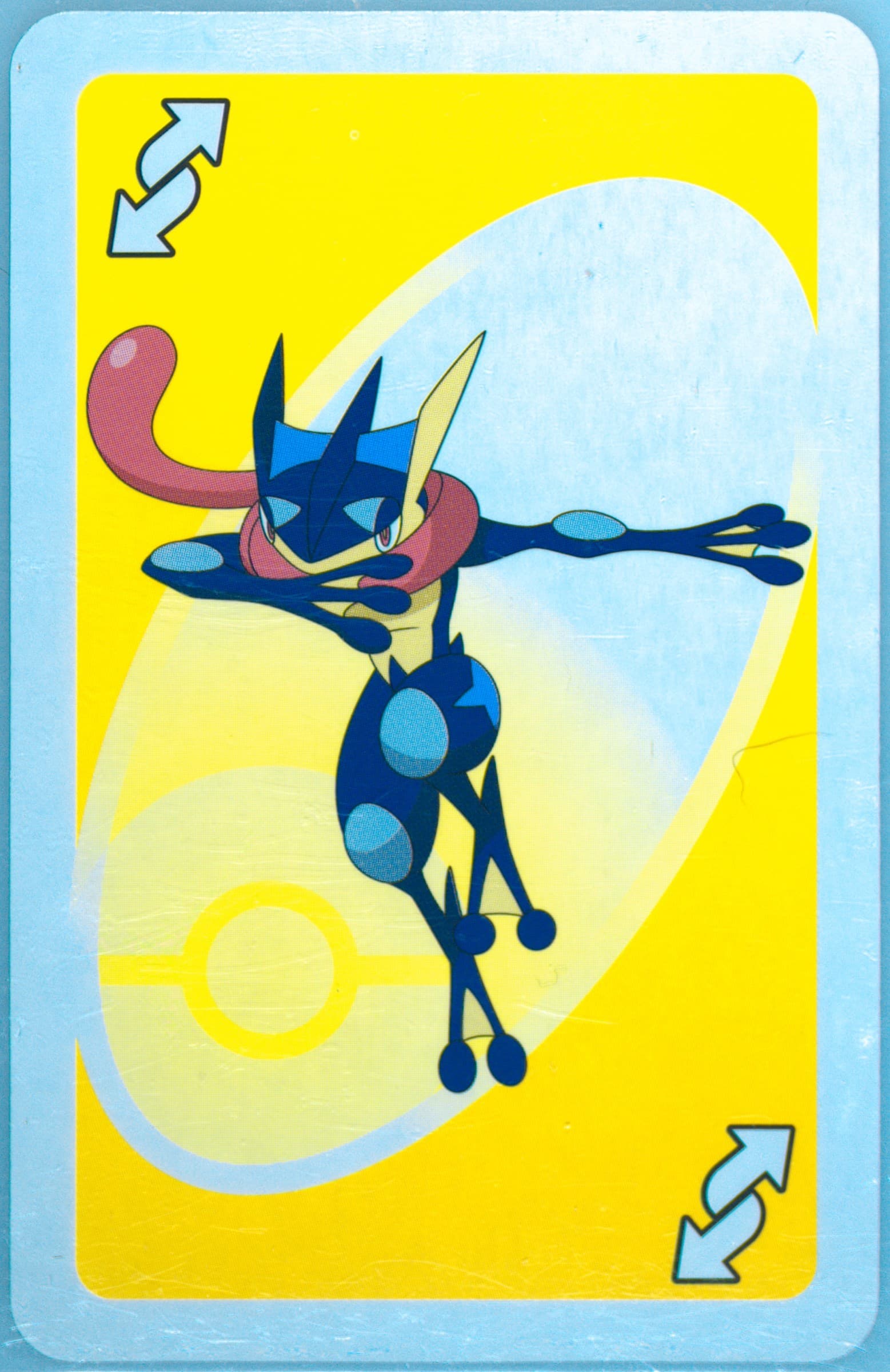 Greninja Yellow-Reverse 2014 Uno Pokemon XY