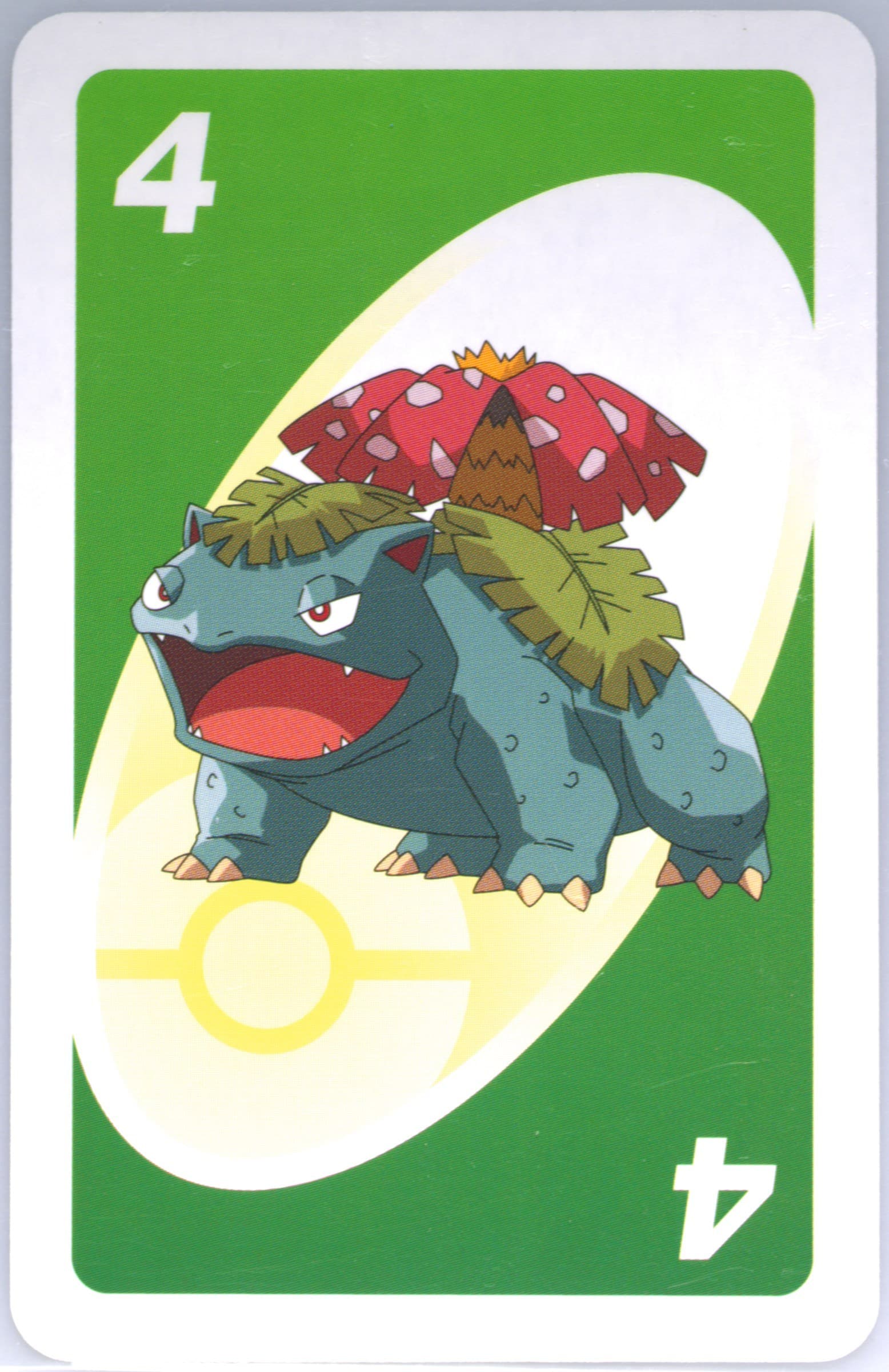Venusaur Green-#4 2014 Uno Pokemon XY