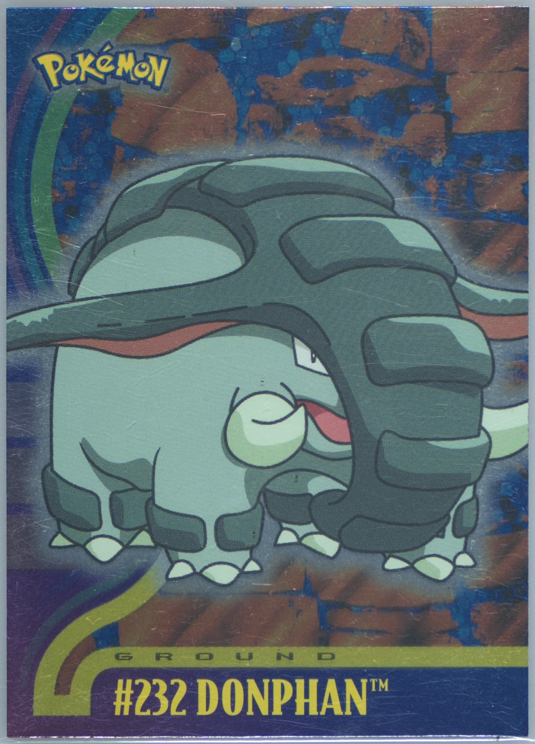 Donphan Foil (232) 2001 Topps Pokemon Johto Series 3