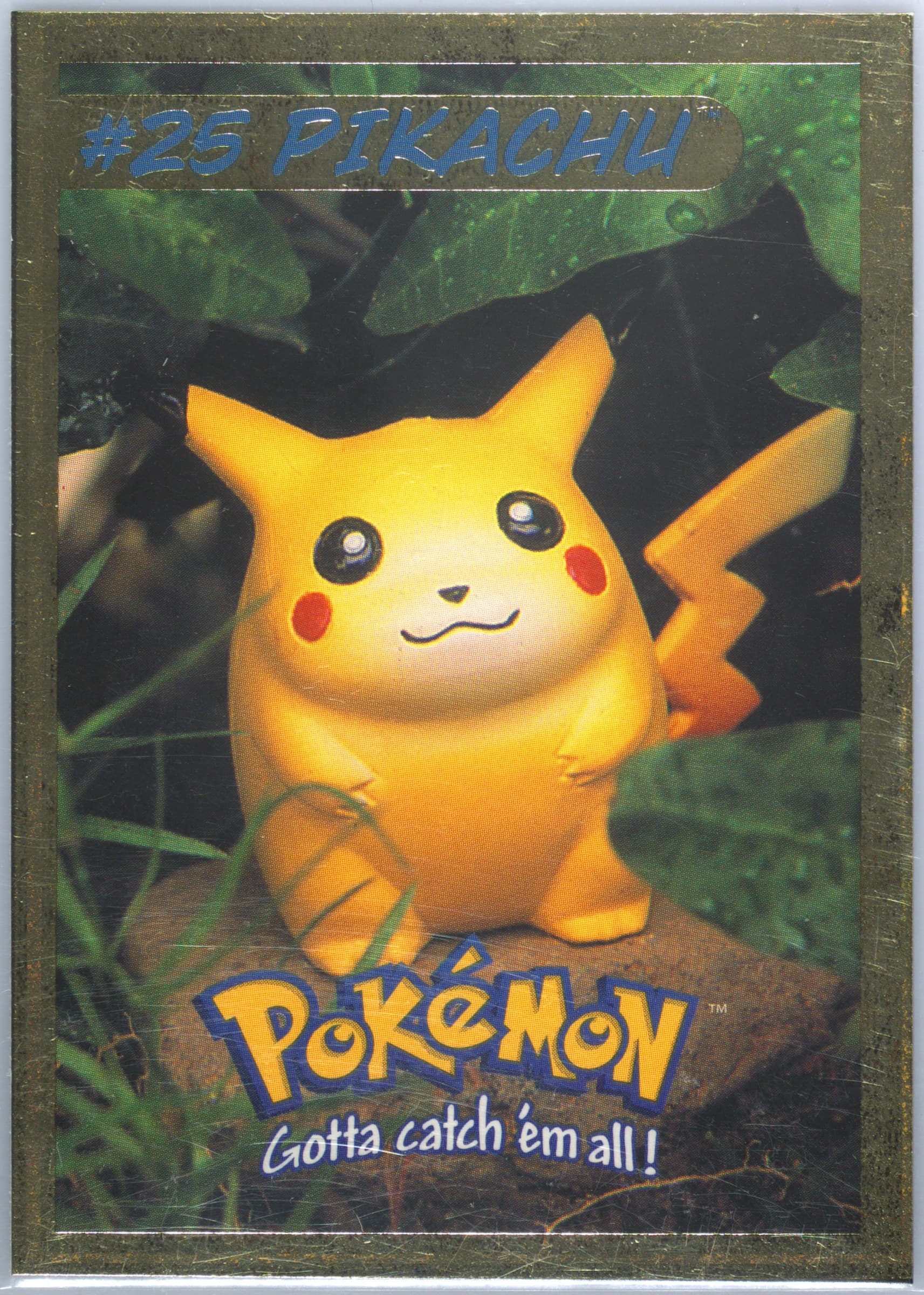 Pikachu (1) 1999 Hasbro Pokemon Toy Wishes Magazine Hand-Cut