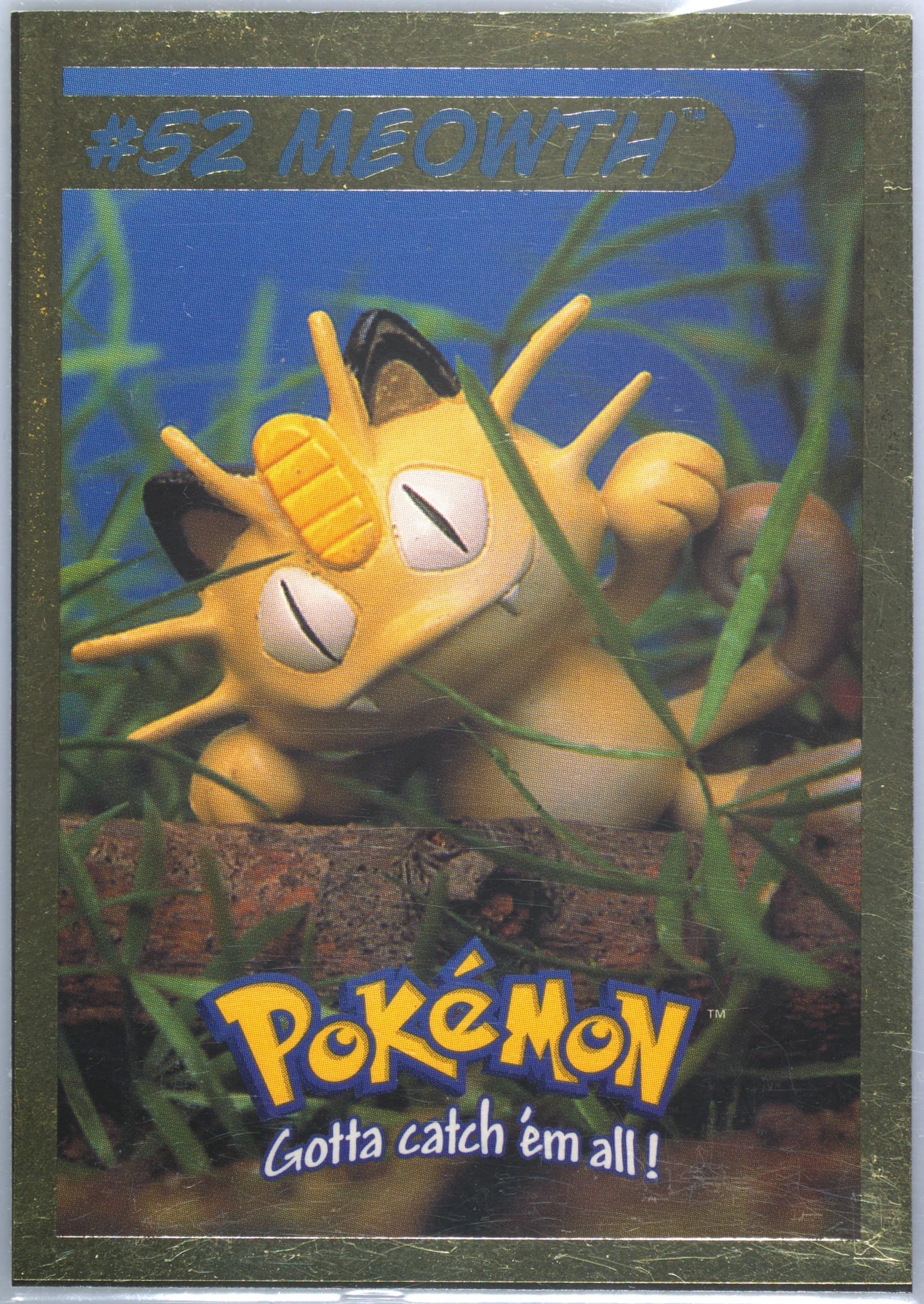 Meowth (5) 1999 Hasbro Pokemon Toy Wishes Magazine Hand-Cut