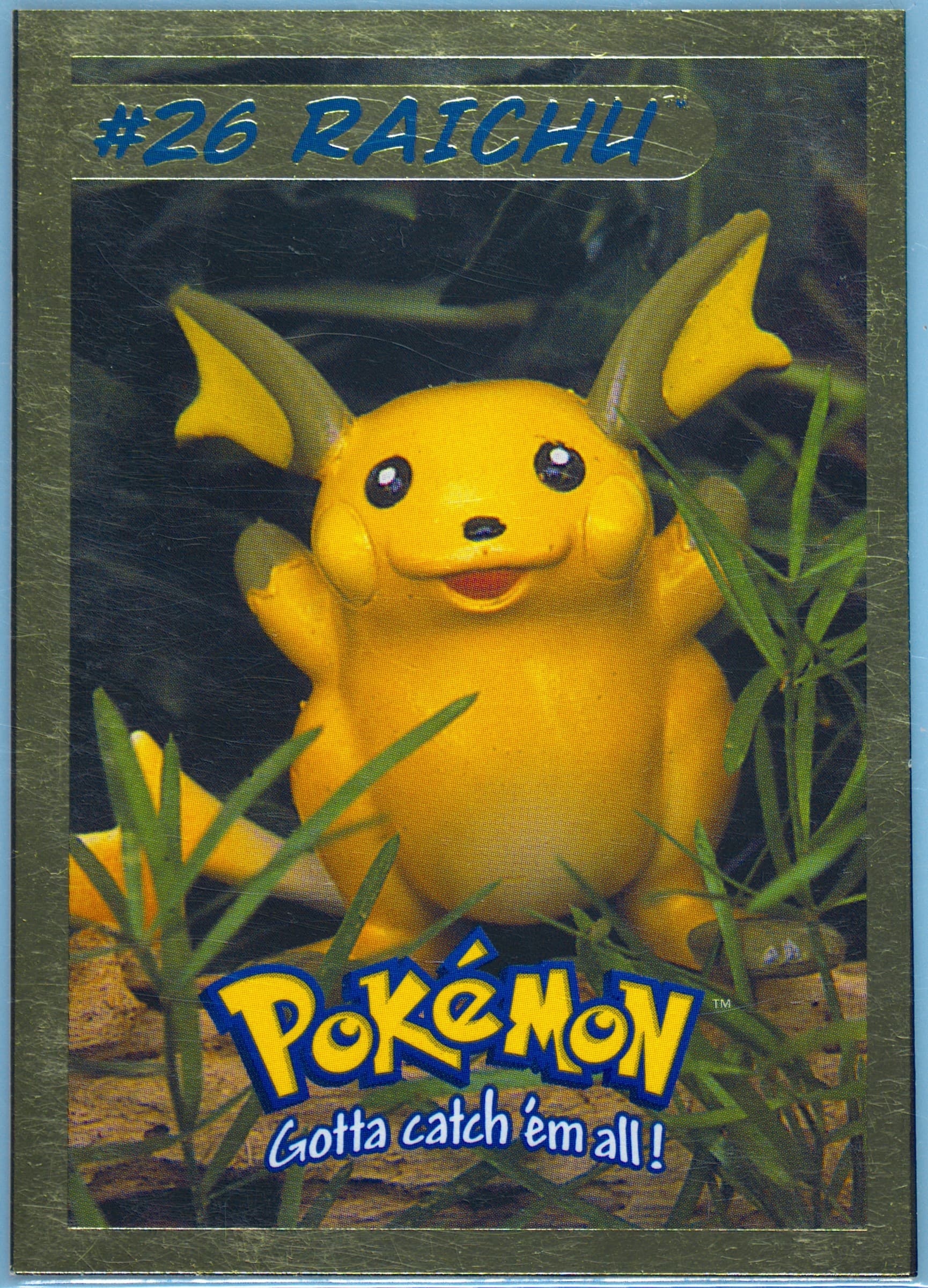 Raichu (6) 1999 Hasbro Pokemon Toy Wishes Magazine Hand-Cut