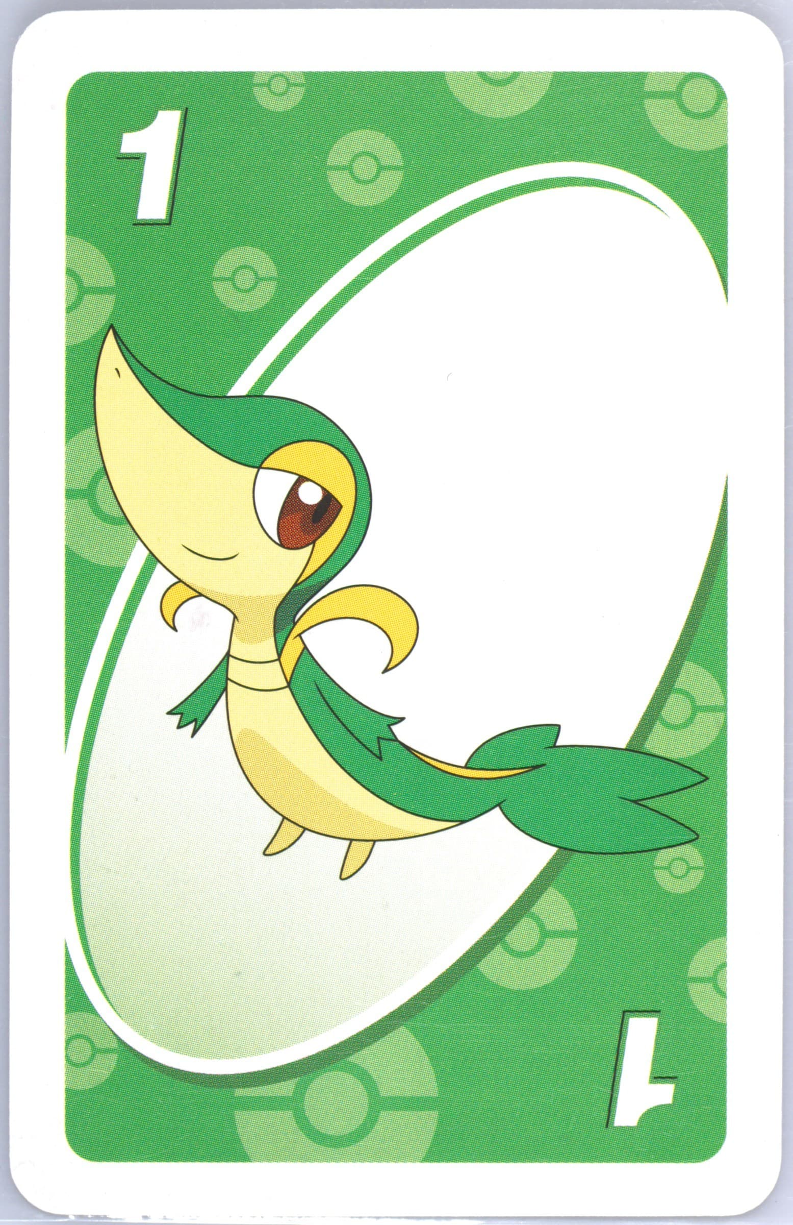 Snivy Green-#1 2012 Uno Pokemon Best Wishes