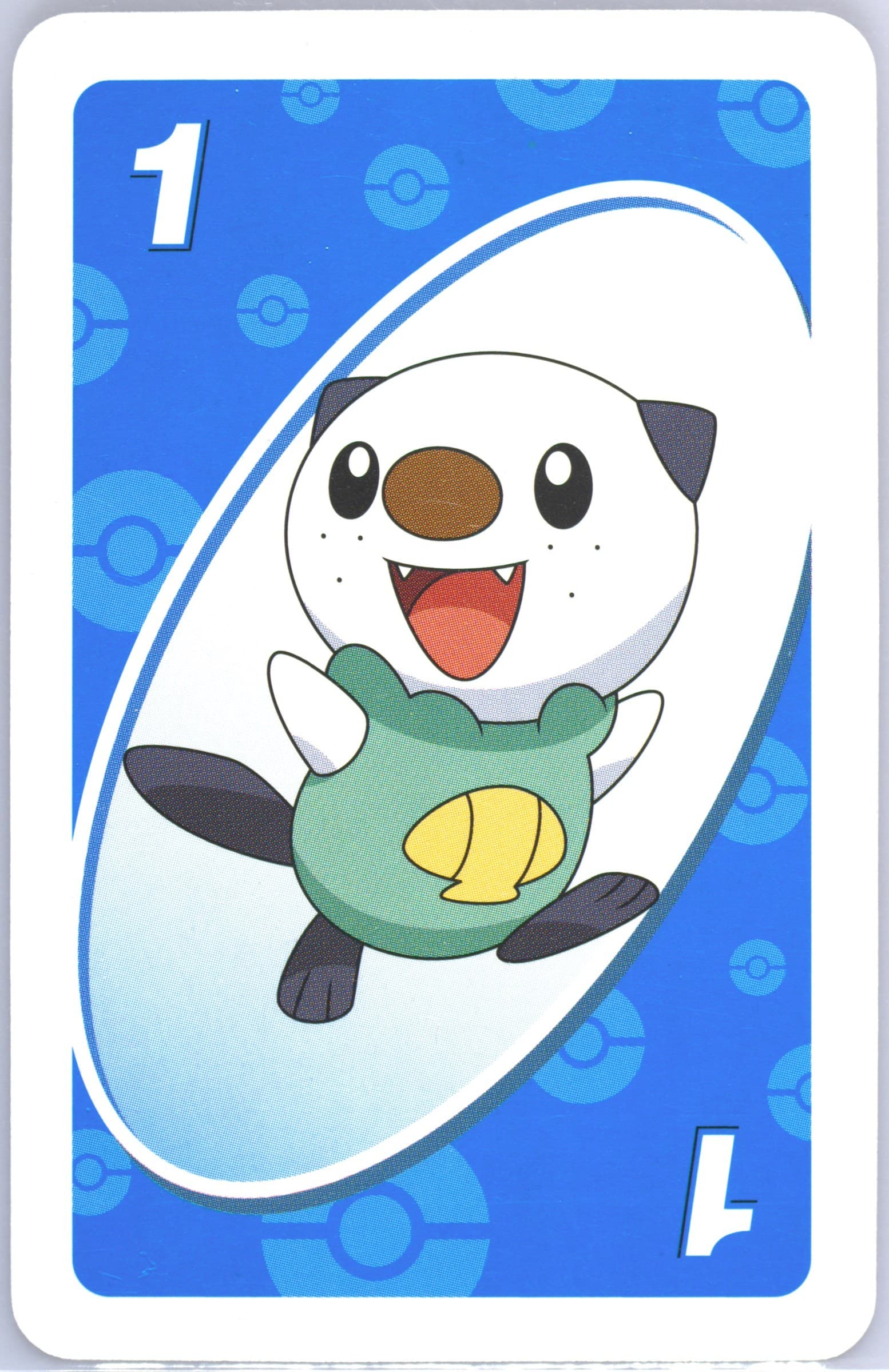 Oshawott Blue-#1 2012 Uno Pokemon Best Wishes