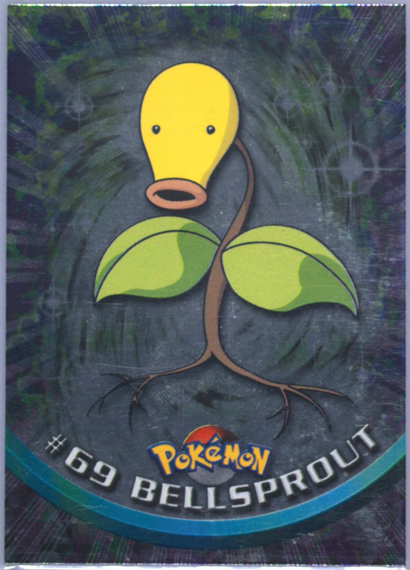 Bellsprout Foil-United Kingdom (69) 1999 Topps Pokemon TV