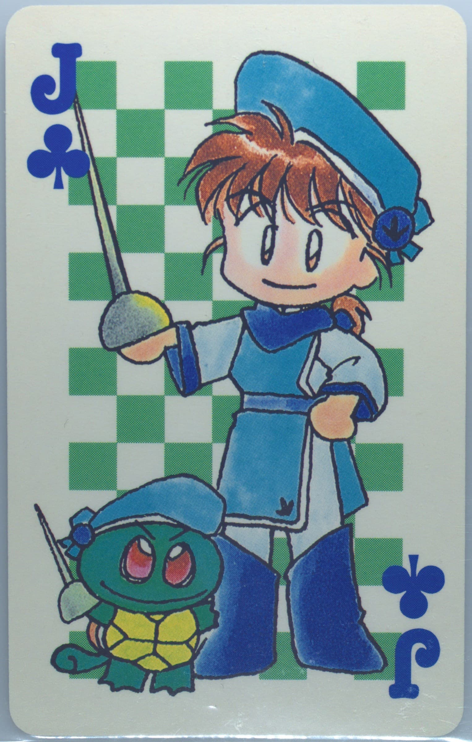 Jack of Clubs Almond 1998 Pokemon Pipipi Adventure Playing Cards