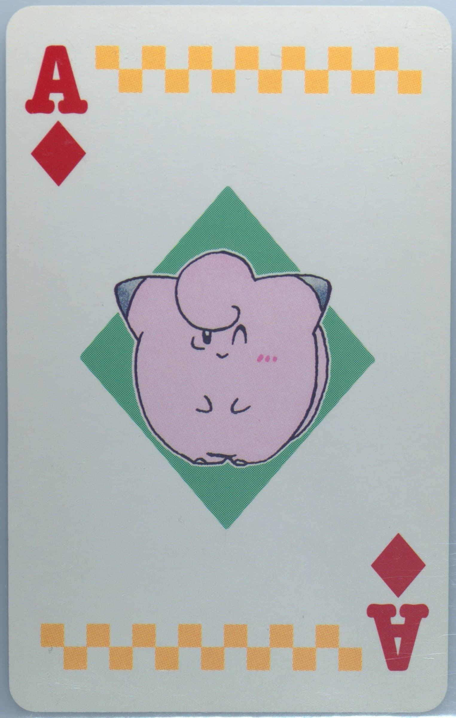 Ace of Diamonds Clefairy 1998 Pokemon Pipipi Adventure Playing Cards