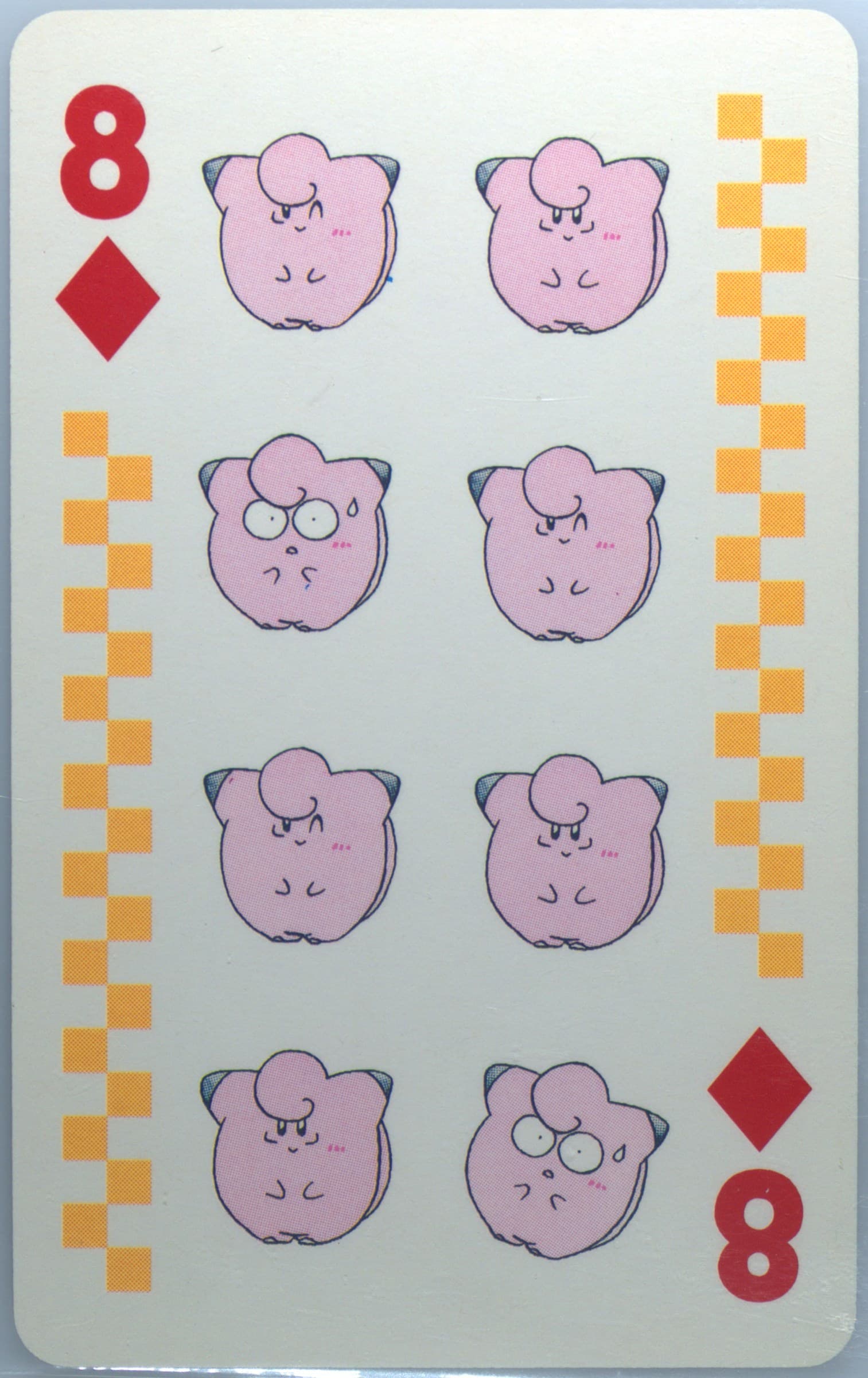 8 of Diamonds 1998 Pokemon Pipipi Adventure Playing Cards