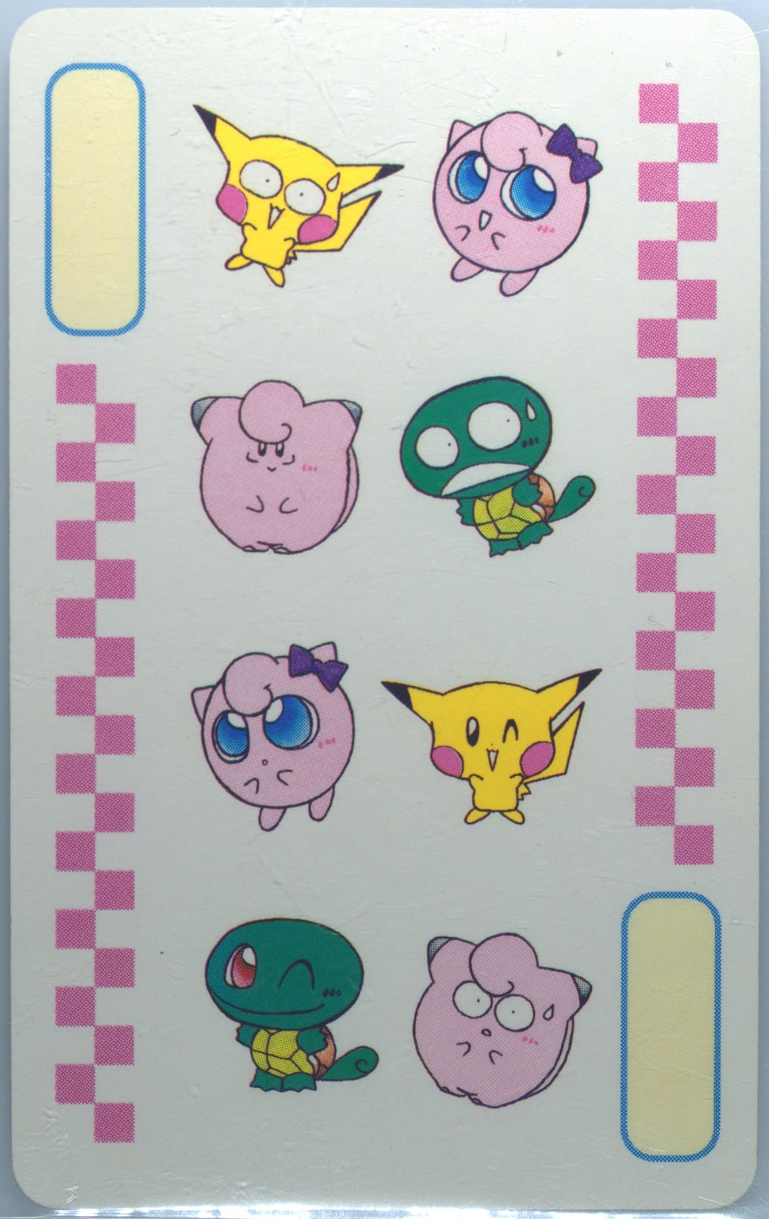 Character Card 1998 Pokemon Pipipi Adventure Playing Cards