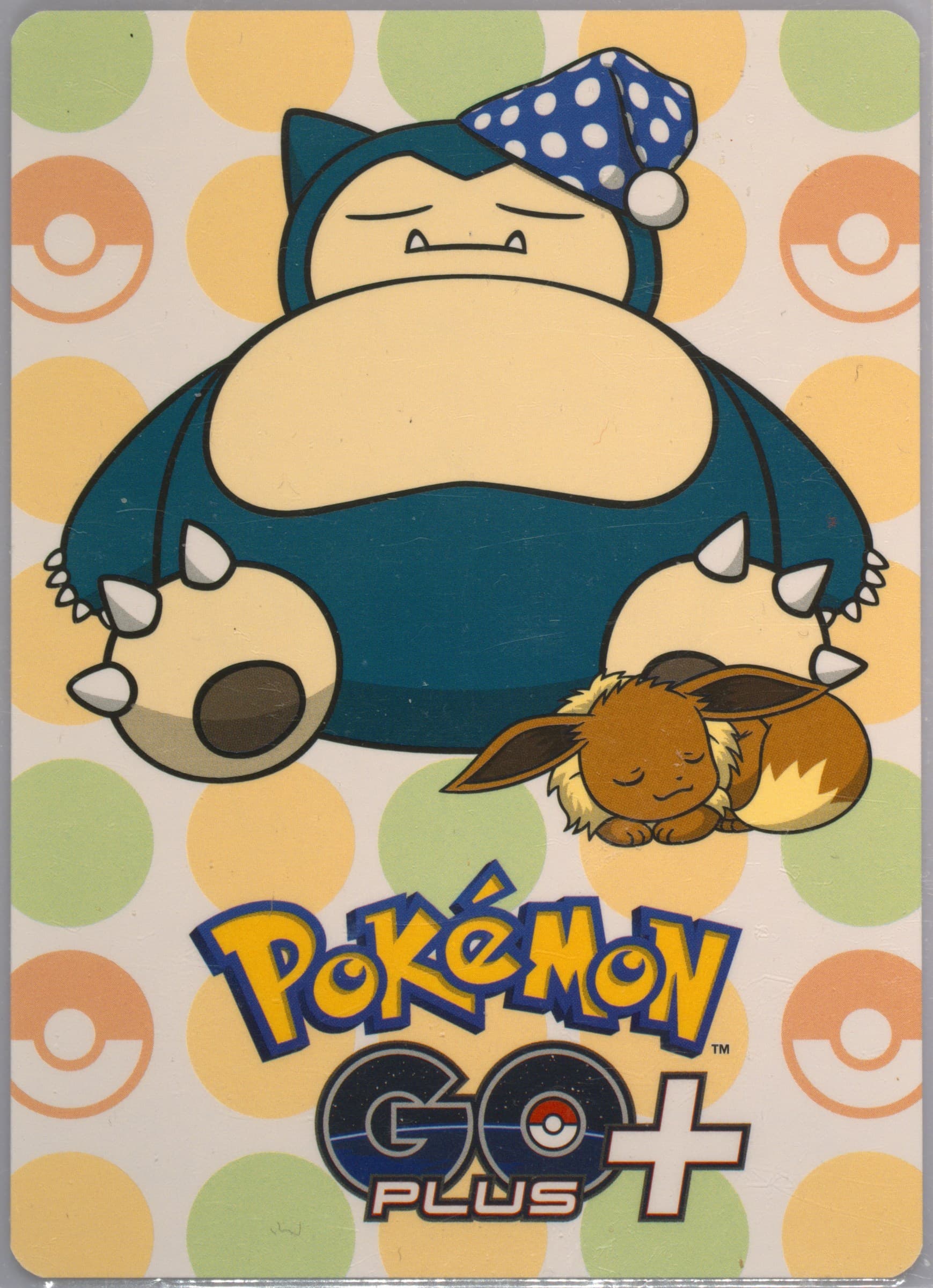 Eevee/Snorlax Bic Camera 2023 Pokemon Go Plus Promo