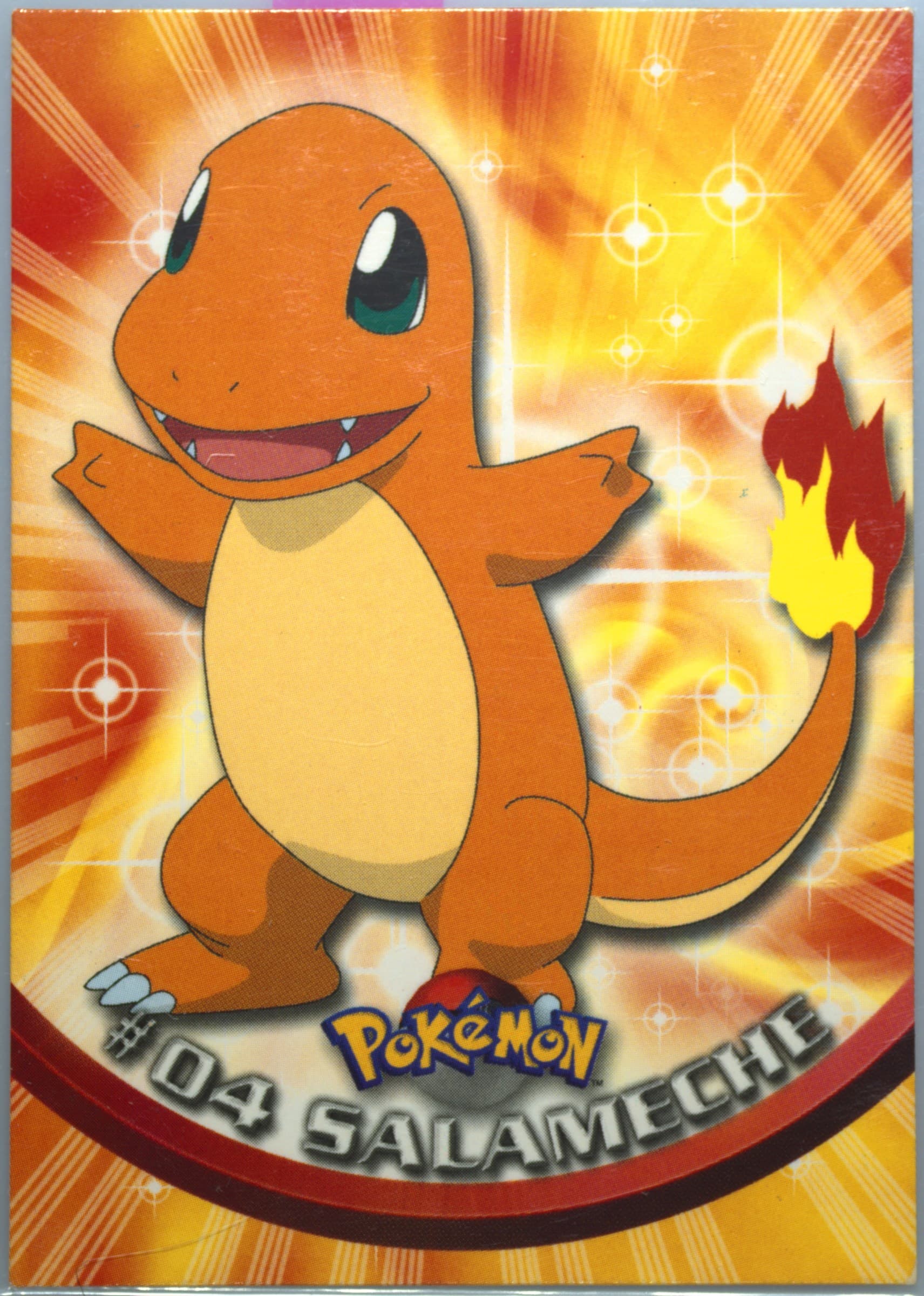 Salameche French (4) 1999 Topps Pokemon TV