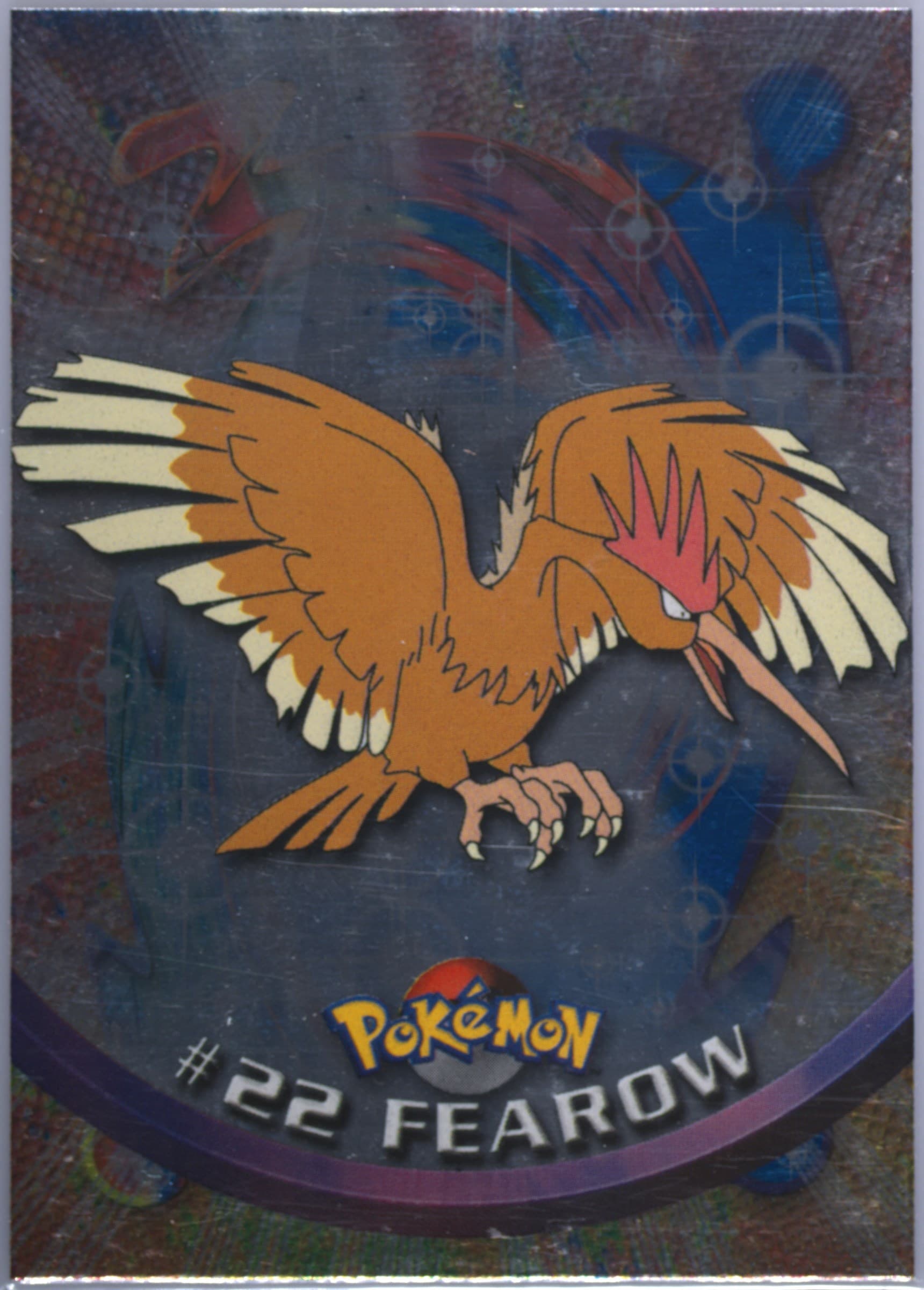 Fearow Foil-United Kingdom (22) 1999 Topps Pokemon TV