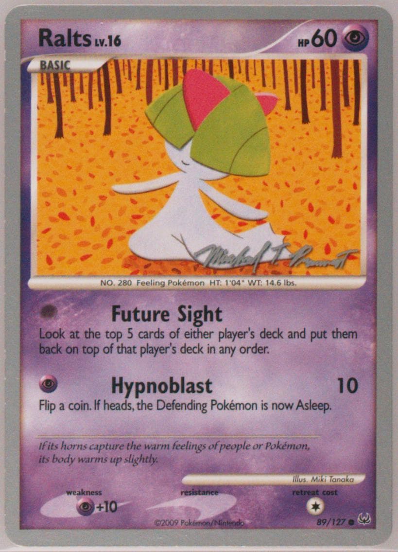 Ralts Boltevoir (89) 2010 Pokemon World Championships Promo
