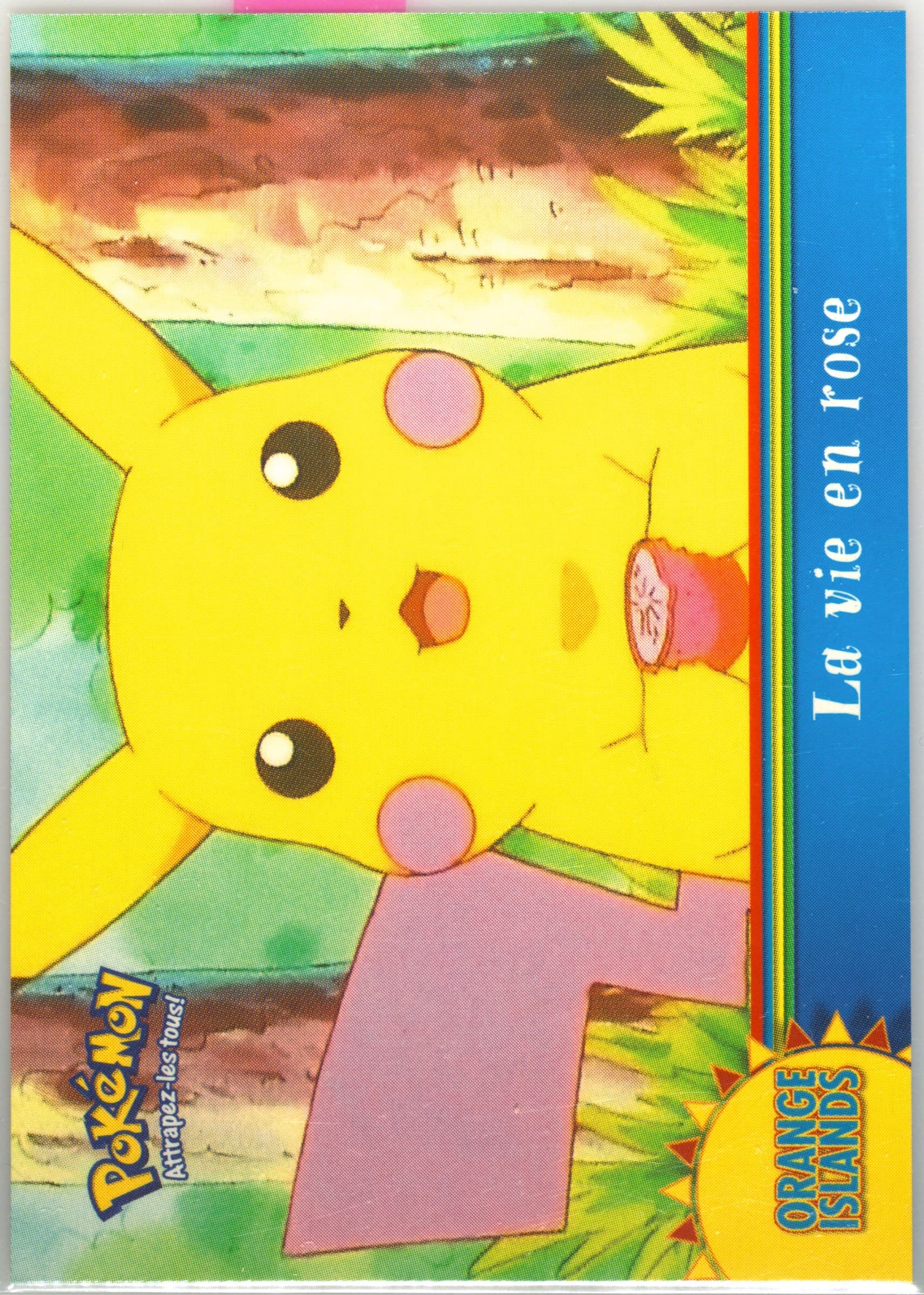 In the Pink French (OR5) 2000 Topps Pokemon TV Animation Series 3 Orange Islands