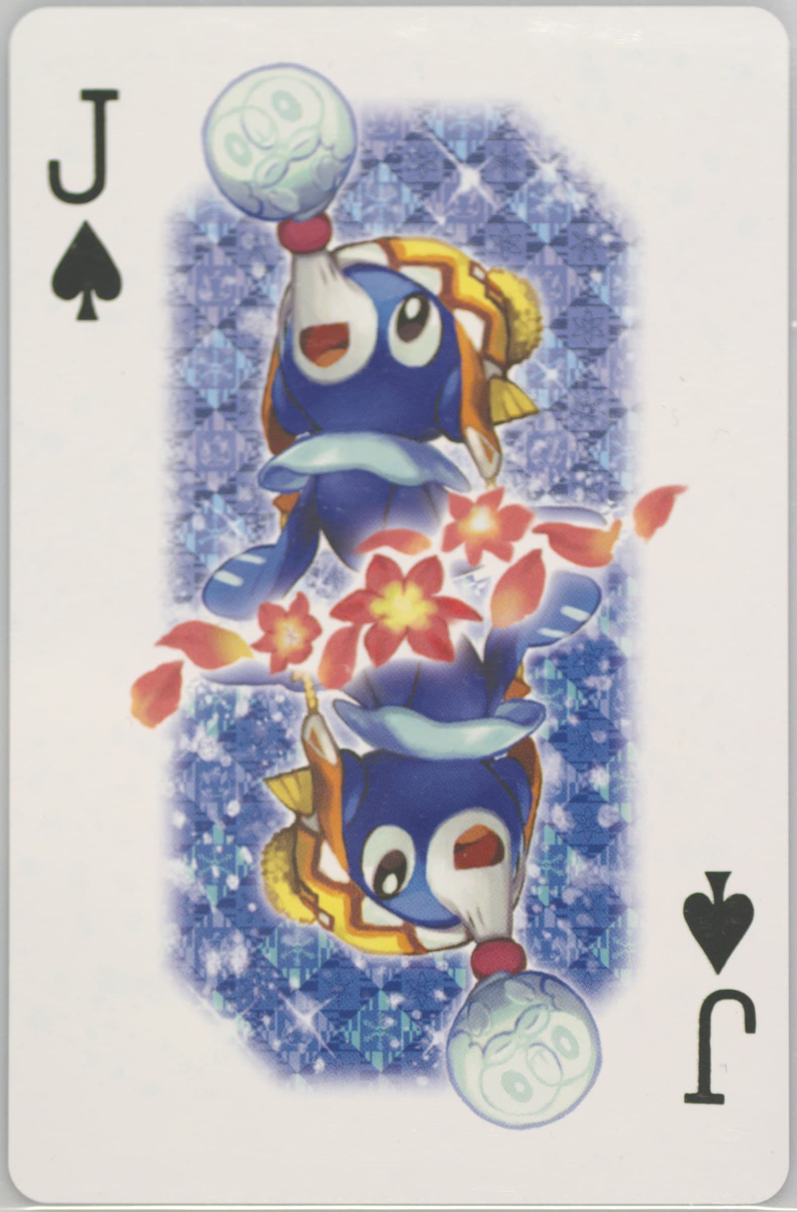 Jack of Spades Popplio 2016 Pokemon Center Sapporo Playing Cards