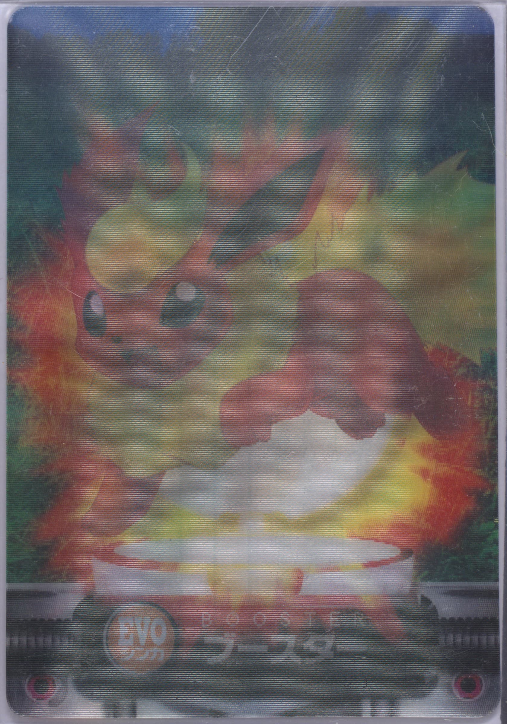 Eevee/Flareon/Vaporeon 2005 Carddass Pokemon Advanced Generation Zukancard & Seal SP