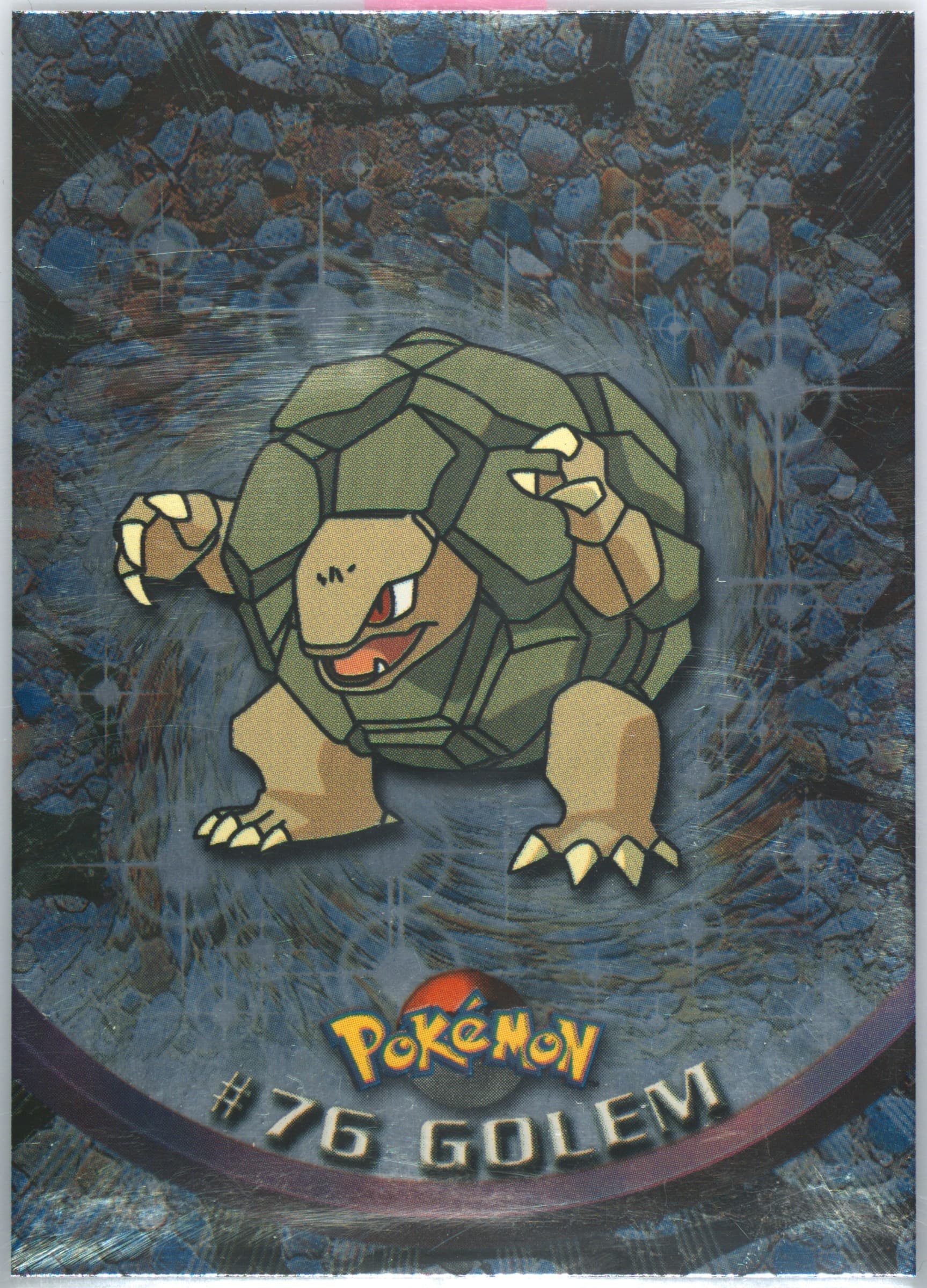 Golem Foil-United Kingdom (76) 1999 Topps Pokemon TV