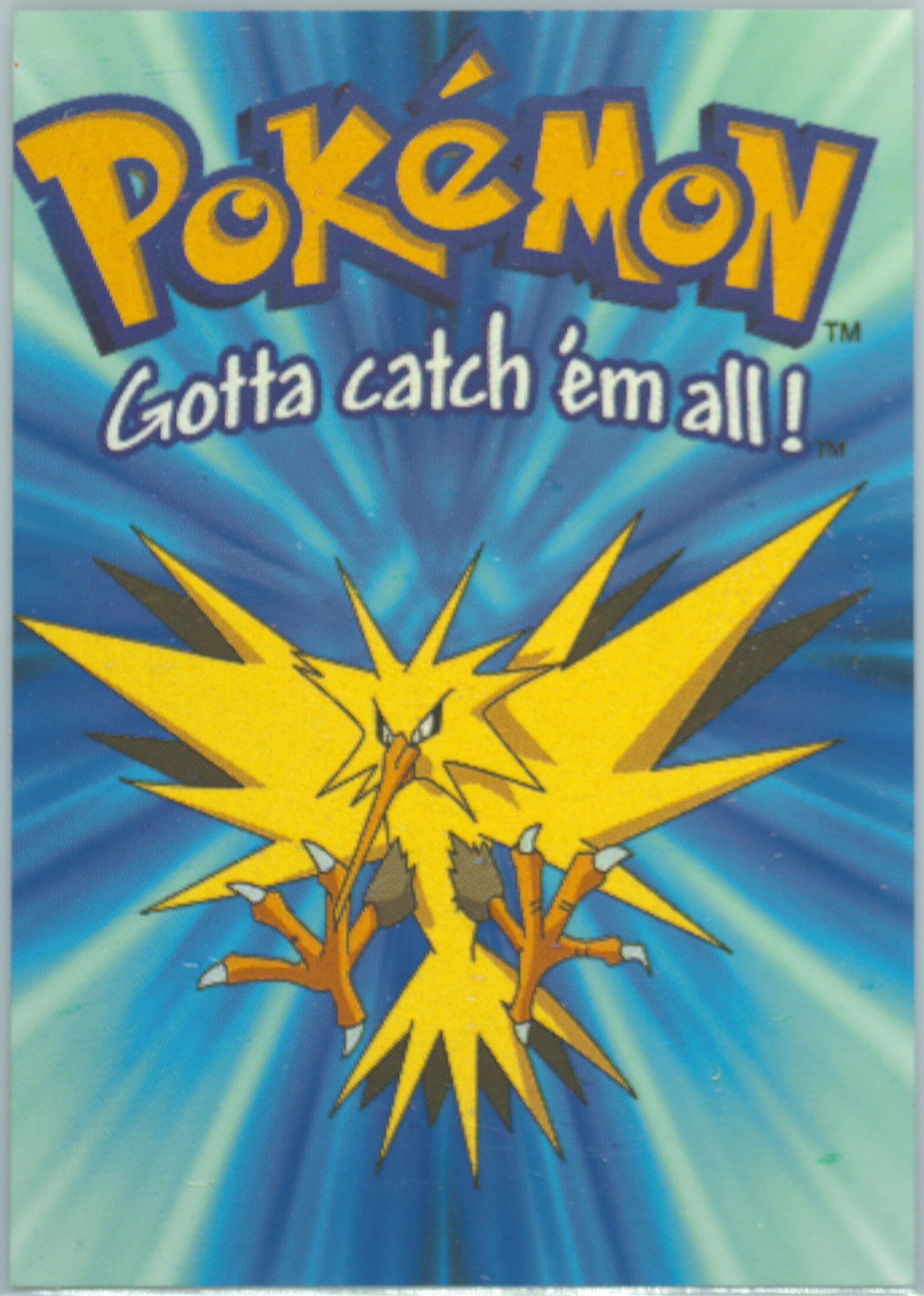 Zapdos (74) 1999 Santizo Editores Manga-01 Pokemon