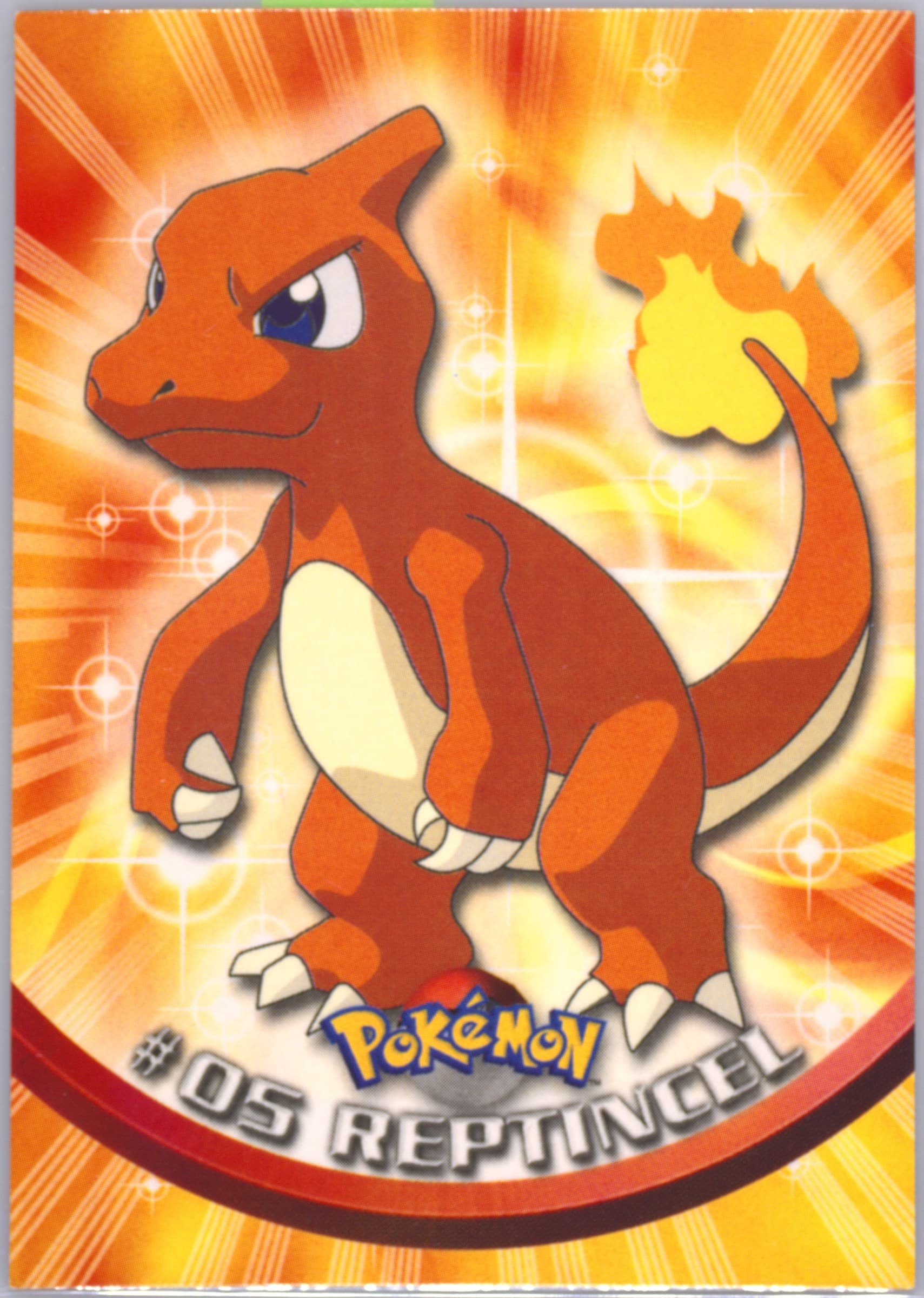 Reptincel French (5) 1999 Topps Pokemon TV