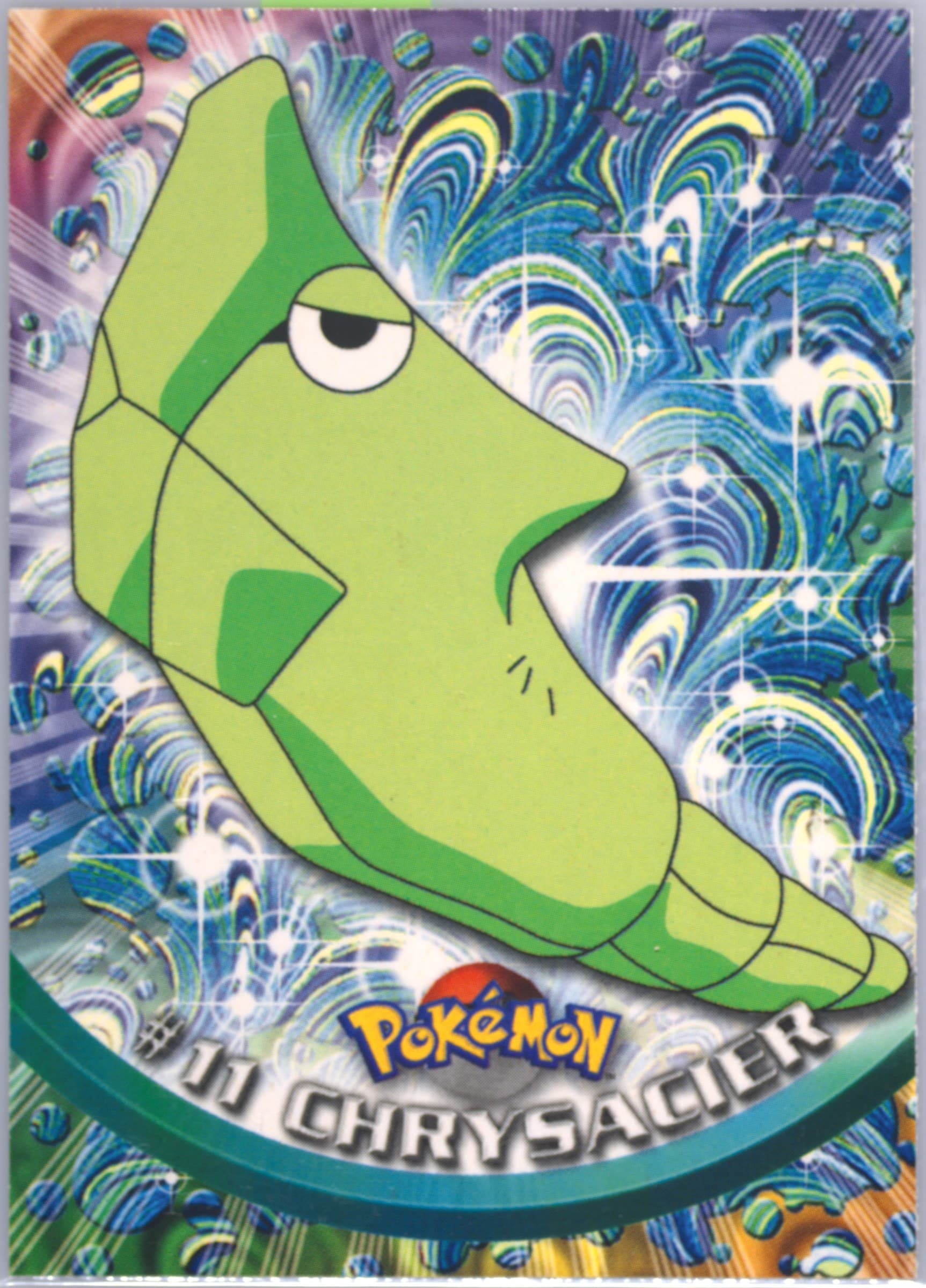 Chrysacier French (11) 1999 Topps Pokemon TV