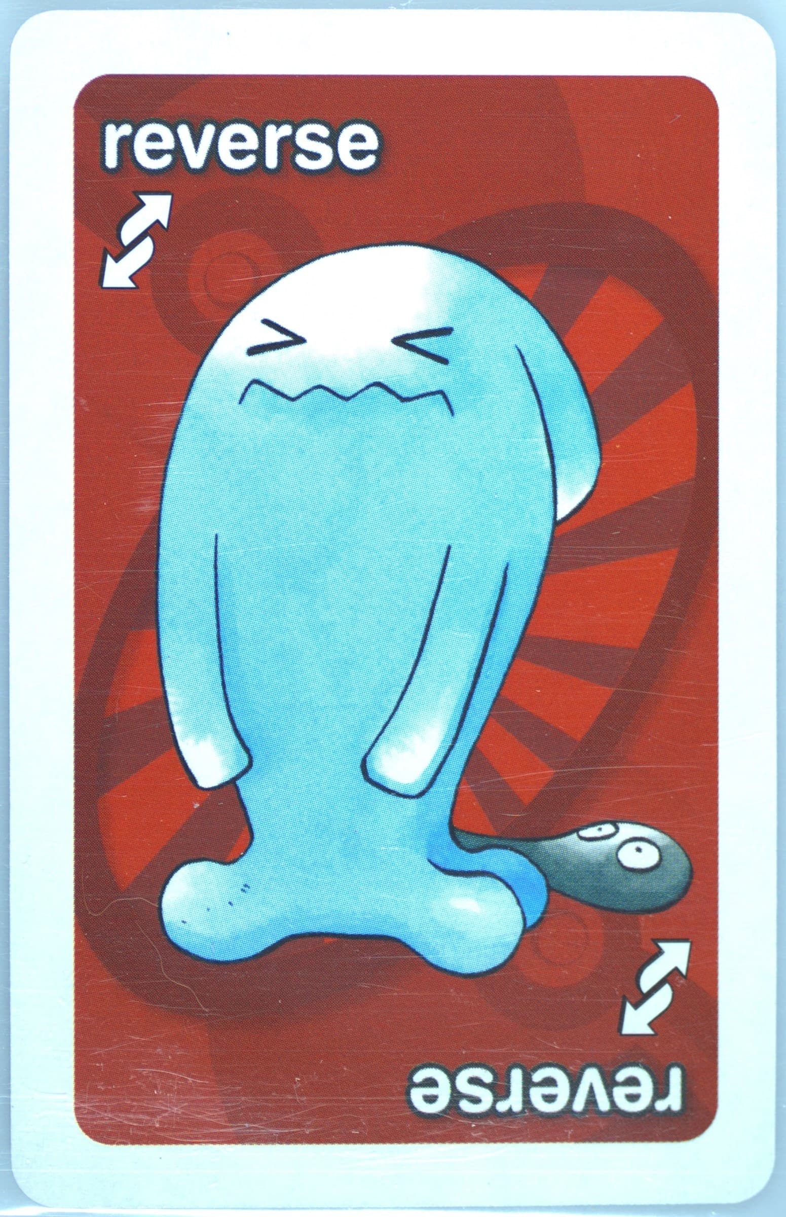 Wobbuffet Red-Reverse 2006 Uno Pokemon
