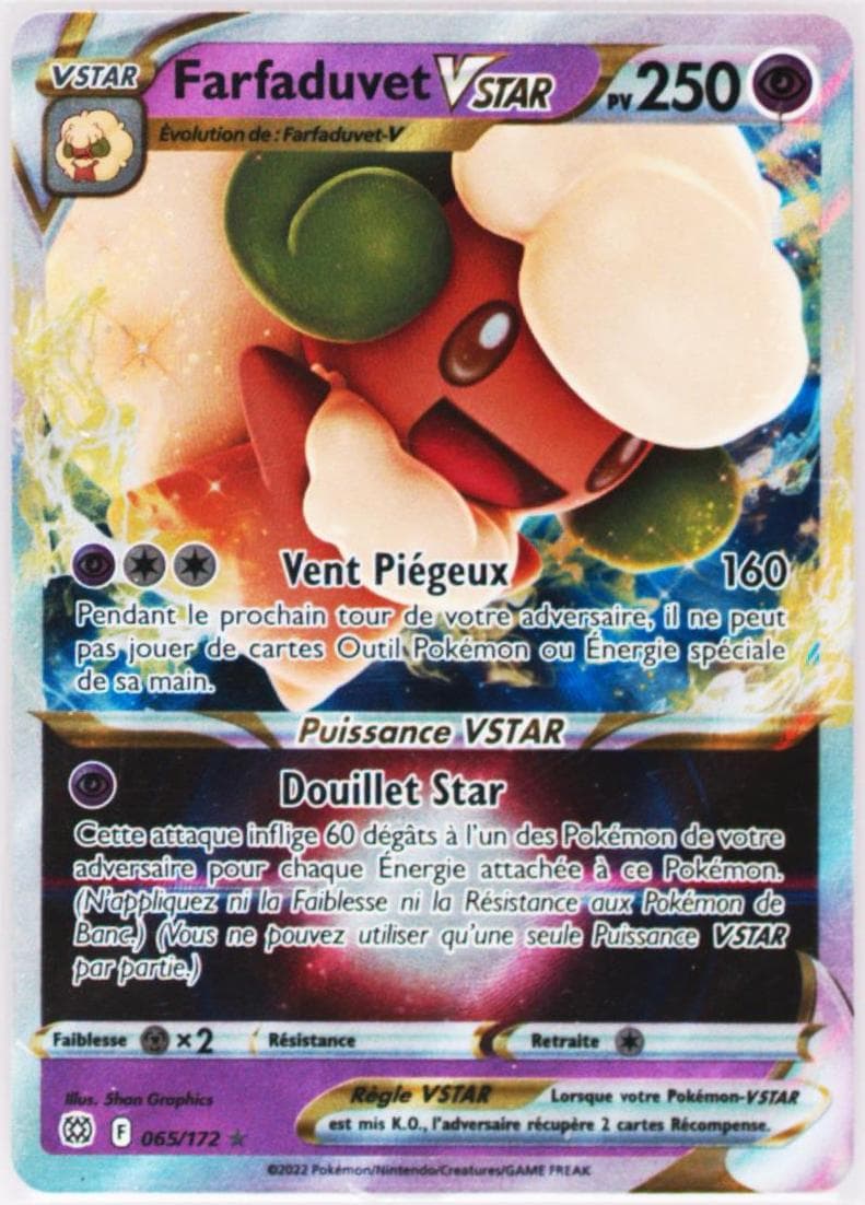 Farfaduvet Vstar French (065) 2022 Pokemon Sword & Shield Brilliant Stars