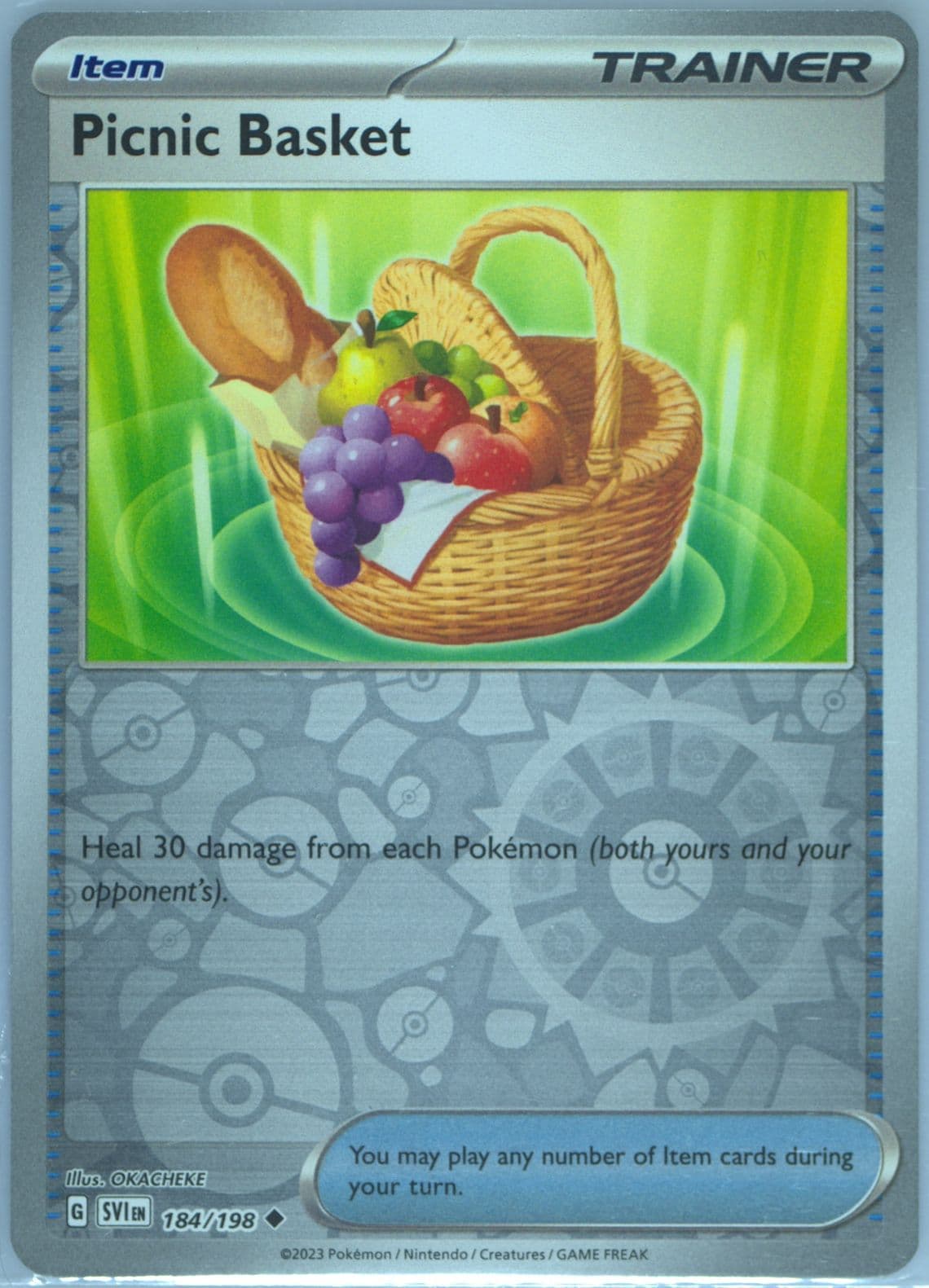 Picnic Basket Reverse Holo (184) 2023 Pokemon Svi EN-Scarlet & Violet