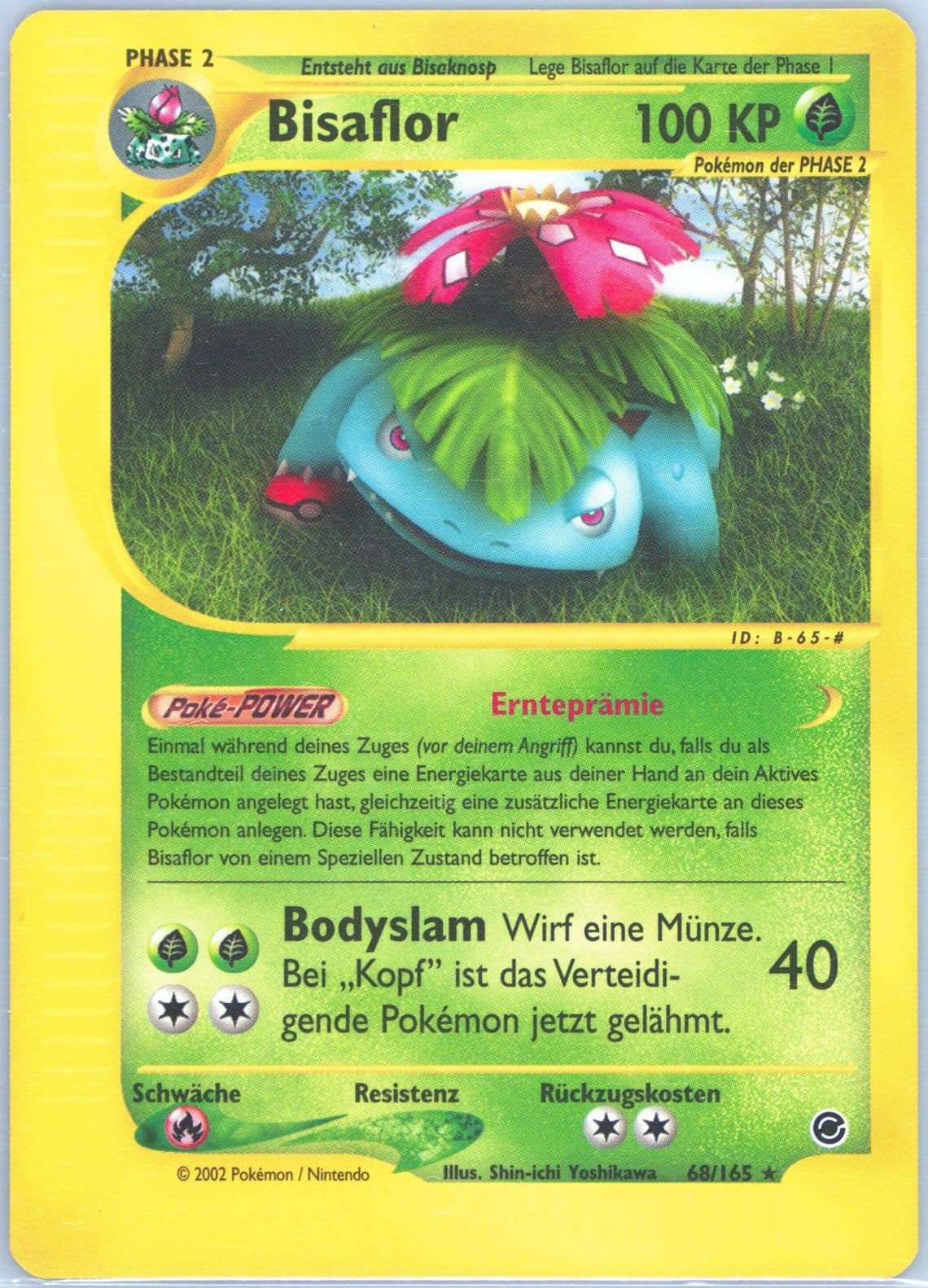 Bisaflor German (68) 2002 Pokemon Expedition