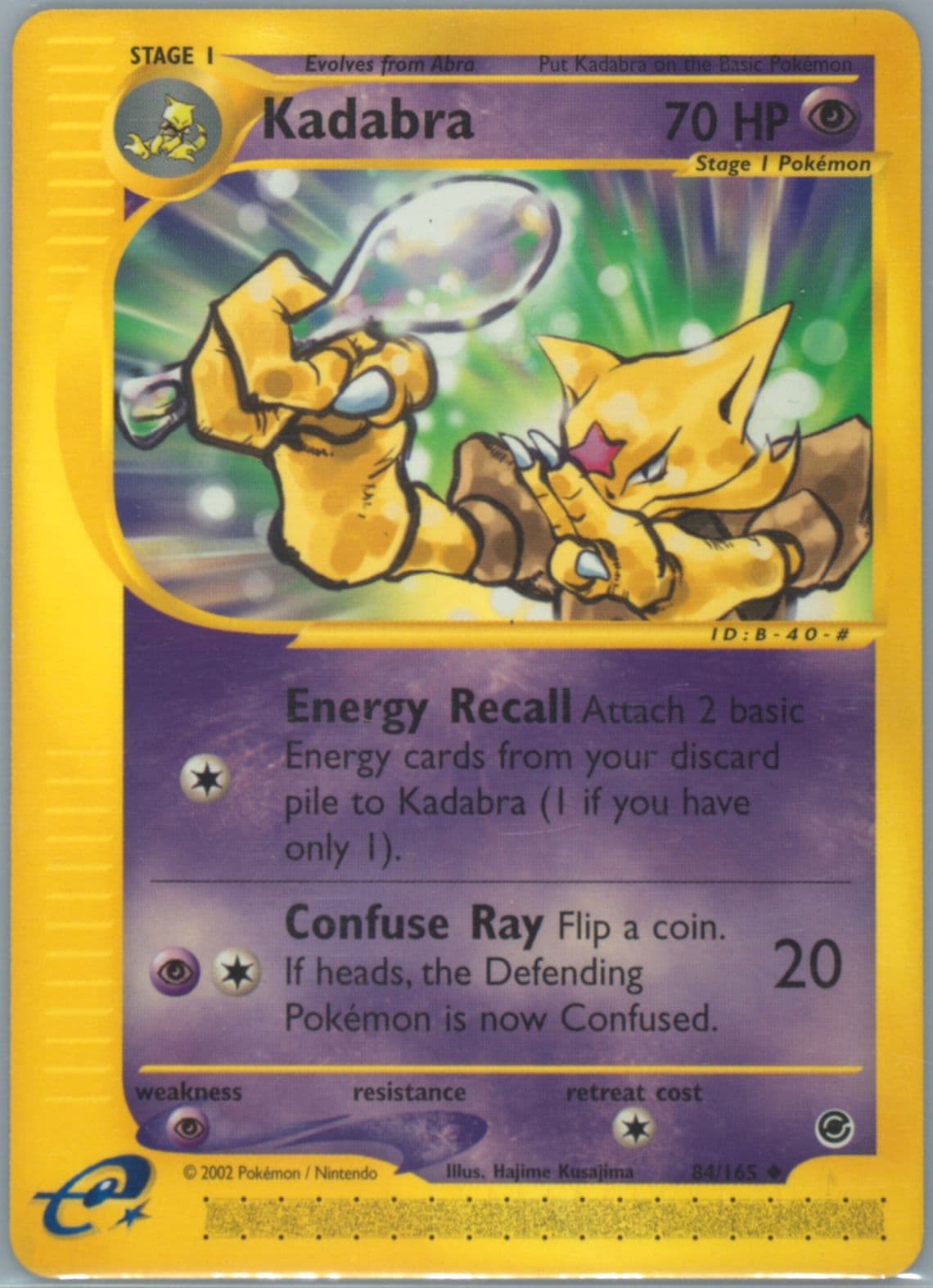 Kadabra (84) 2002 Pokemon Expedition