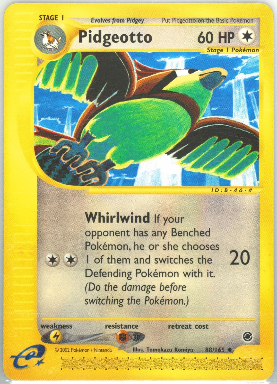 Pidgeotto (88) 2002 Pokemon Expedition