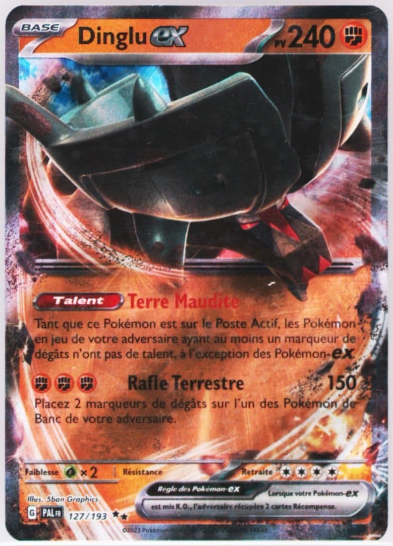 Ting-LU EX (127) 2023 Pokemon French Pal FR-Paldea Evolved