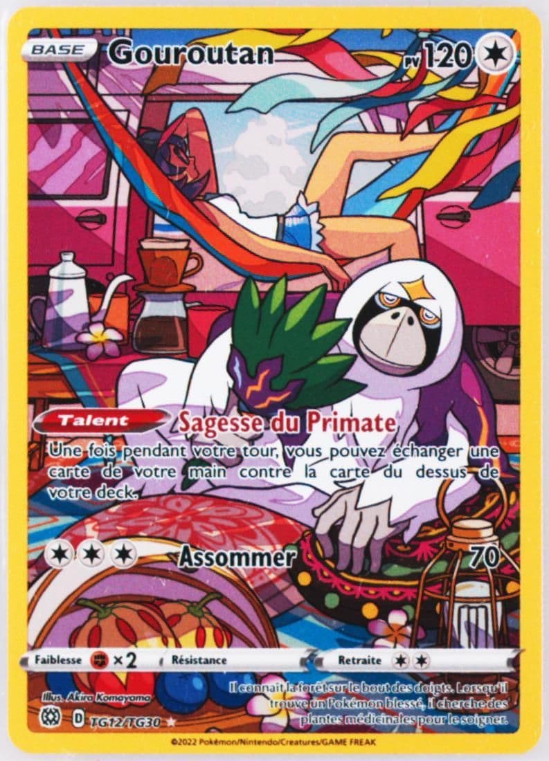 Full Art/Gouroutan French (TG12) 2022 Pokemon Sword & Shield Brilliant Stars